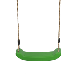 Siedzisko do huśtawki deska dla dziecka GHS 1, Zielony, Tworzywo PE, 170 mm, w zestawie elementów.