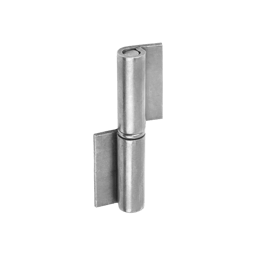 Zawias skrzydłowy dwudzielny do spawania do bramy furtki ZMP 110, 110 mm, 110x30x3,5 mm, Stal, ujęcie 2.