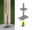 Podstawa słupa płaska regulowana wysokość przykręcana - PSRP | 100x100 mm | 100x160 mm | M20 | Srebrny