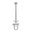 Hak huśtawkowy z szelką + bolce zawiesie mocowanie typ D - MHD  | 160 mm | M12