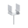Podstawa słupa kotwa typ U wielopunktowa z siodełkiem - PSSZ | 140 mm
