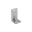 Kątownik ciesielski wzmocniony z przetłoczeniem KP 3, 90x50x55 mm, 2, 5 mm, 90x50x55x2,5 mm, w zestawie elementów.
