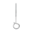 Hak wkręcany do drewna zawiecie do huśtwki kwiatów stalowy - MHW 8 × 150 mm