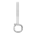 Hak wkręcany do drewna zawiecie do huśtwki kwiatów stalowy - MHW 10 × 160 mm