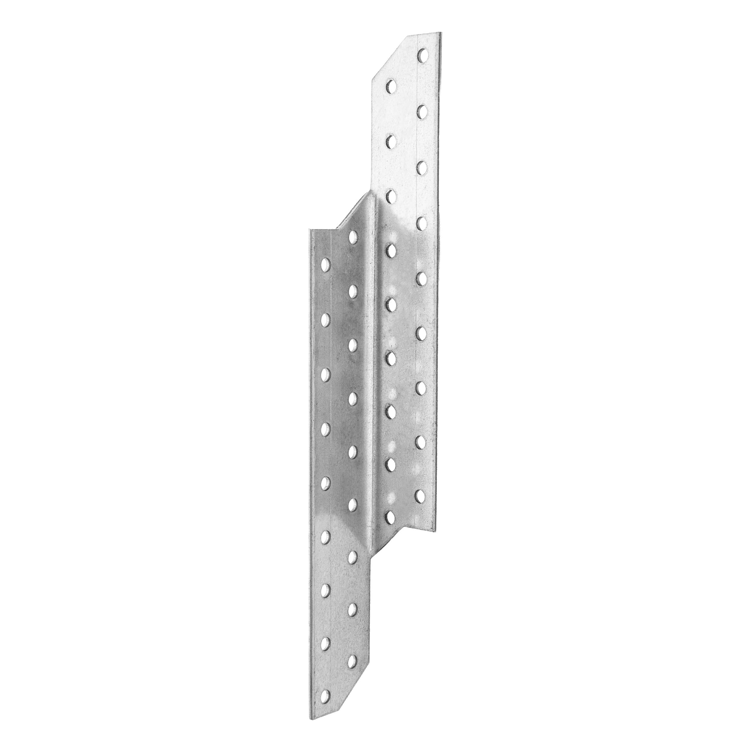 Łącznik krokwiowy lewy LK 5, 250x32 mm, 2 mm, srebrny, Stal konstrukcyjna DX51D 2.