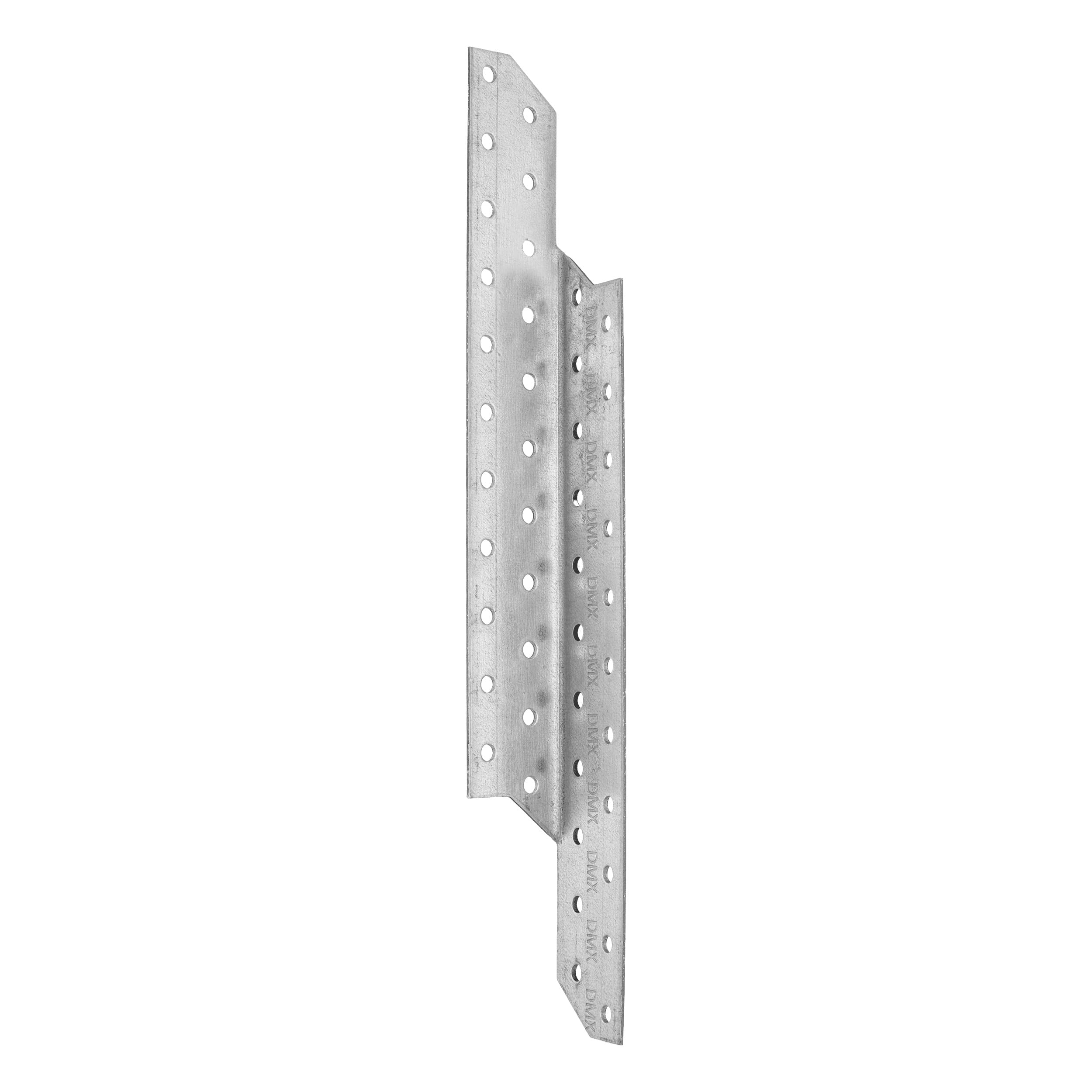 Łącznik krokwiowy prawy LK 8, 290x32 mm, 2 mm, srebrny, Stal konstrukcyjna DX51D 2.