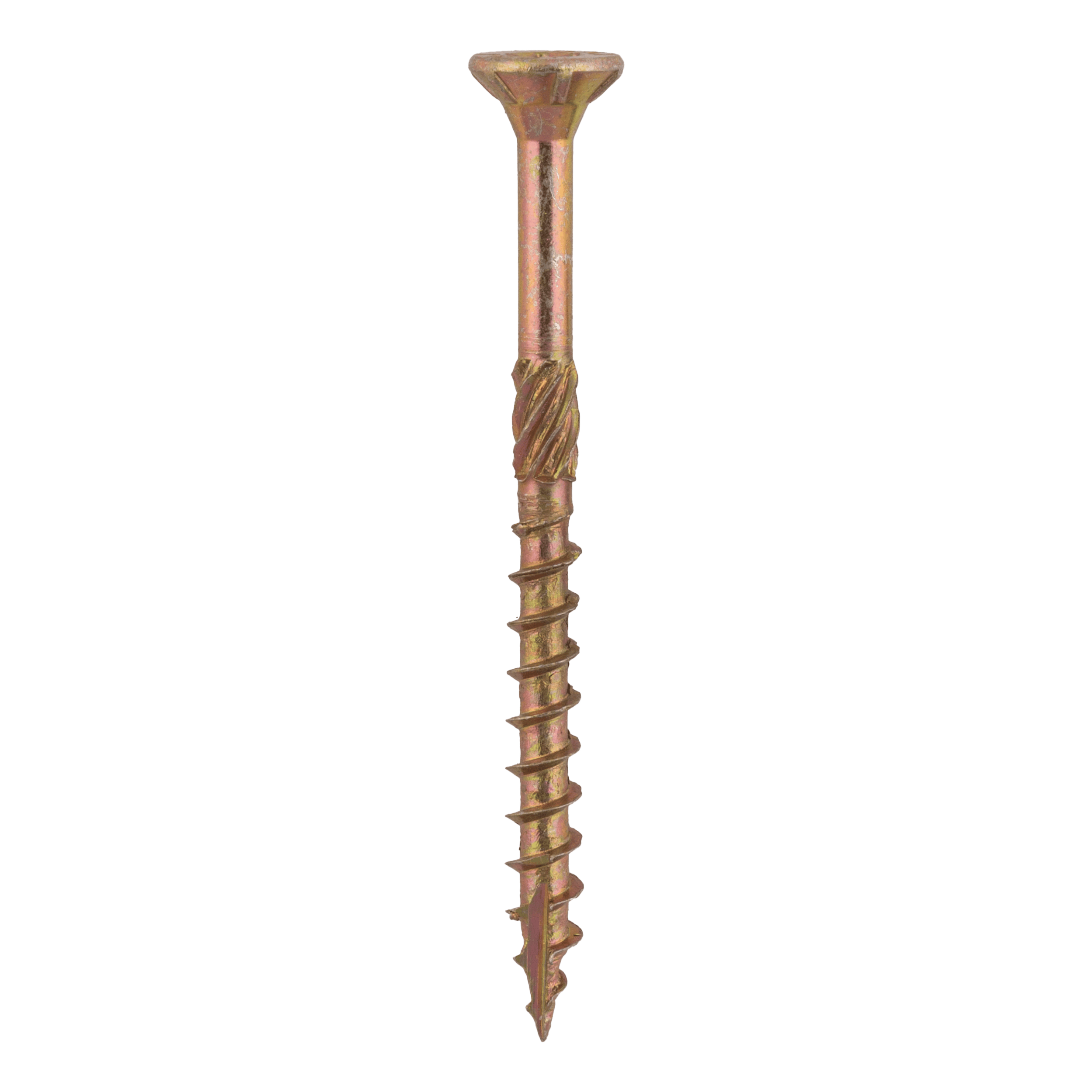 Wkręty ciesielskie do drewna stożkowe TORX - CS | 3,5 x 45 mm | Złoty | 200 szt Wkręty ciesielskie do drewna stożkowe TORX CS, 3, 5x45 mm, Złoty, 200 szt., 5x45 mm, ujęcie 1.