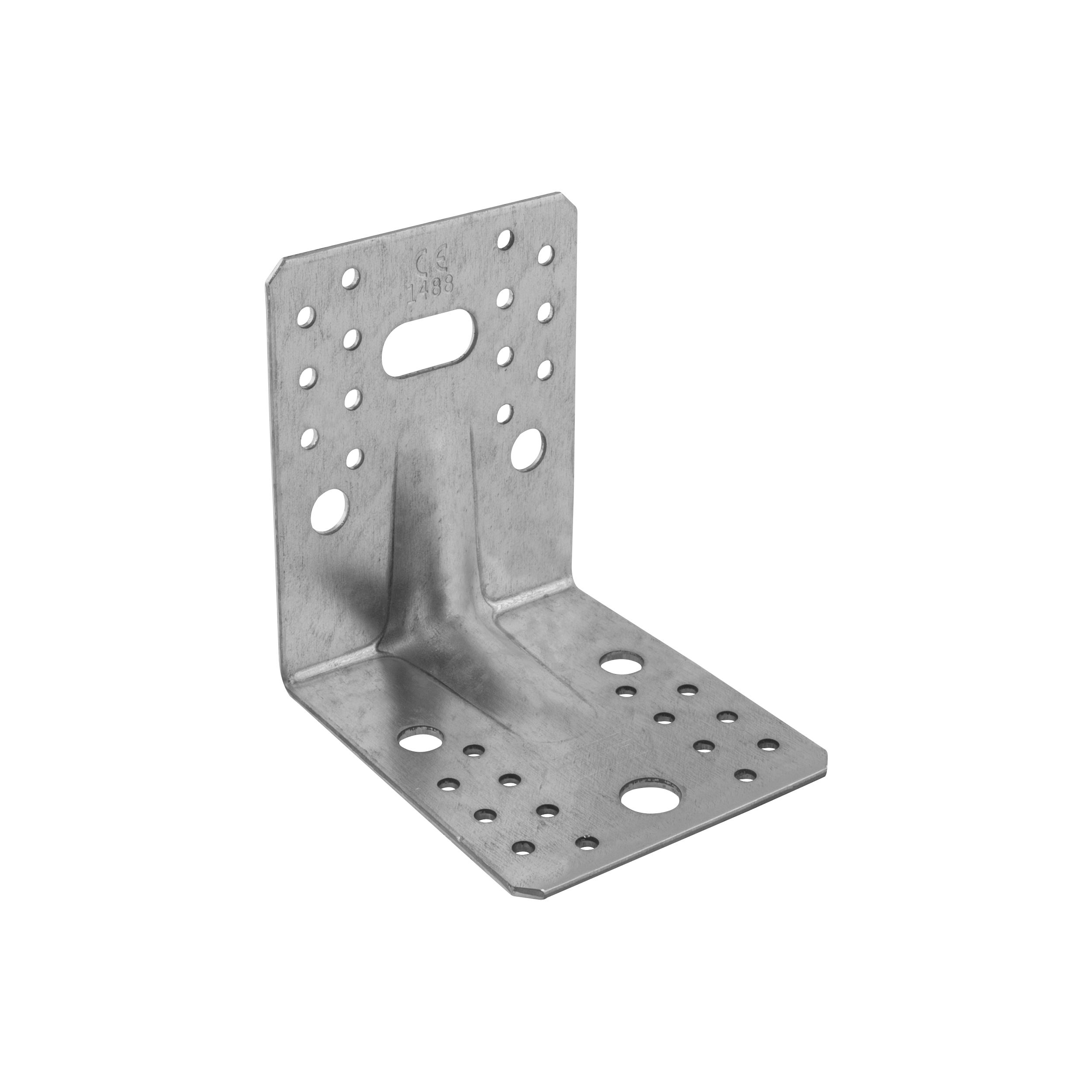 Kątownik ciesielski wzmocniony z przetłoczeniem - KP 21 | 105x105x90 mm | 2,5 mm