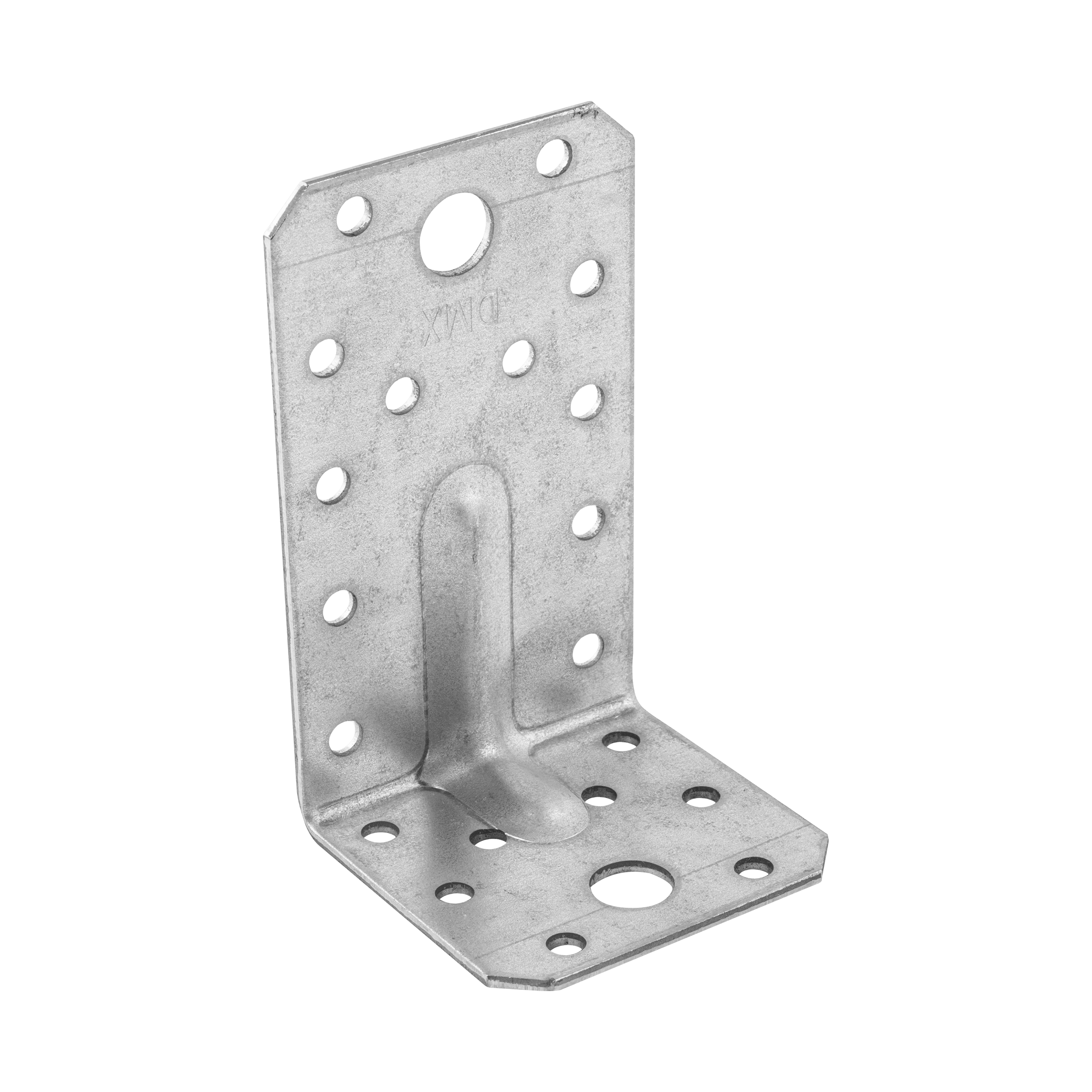 Kątownik ciesielski wzmocniony z przetłoczeniem - KPL 3 | 90x50x55 mm | 2 mm