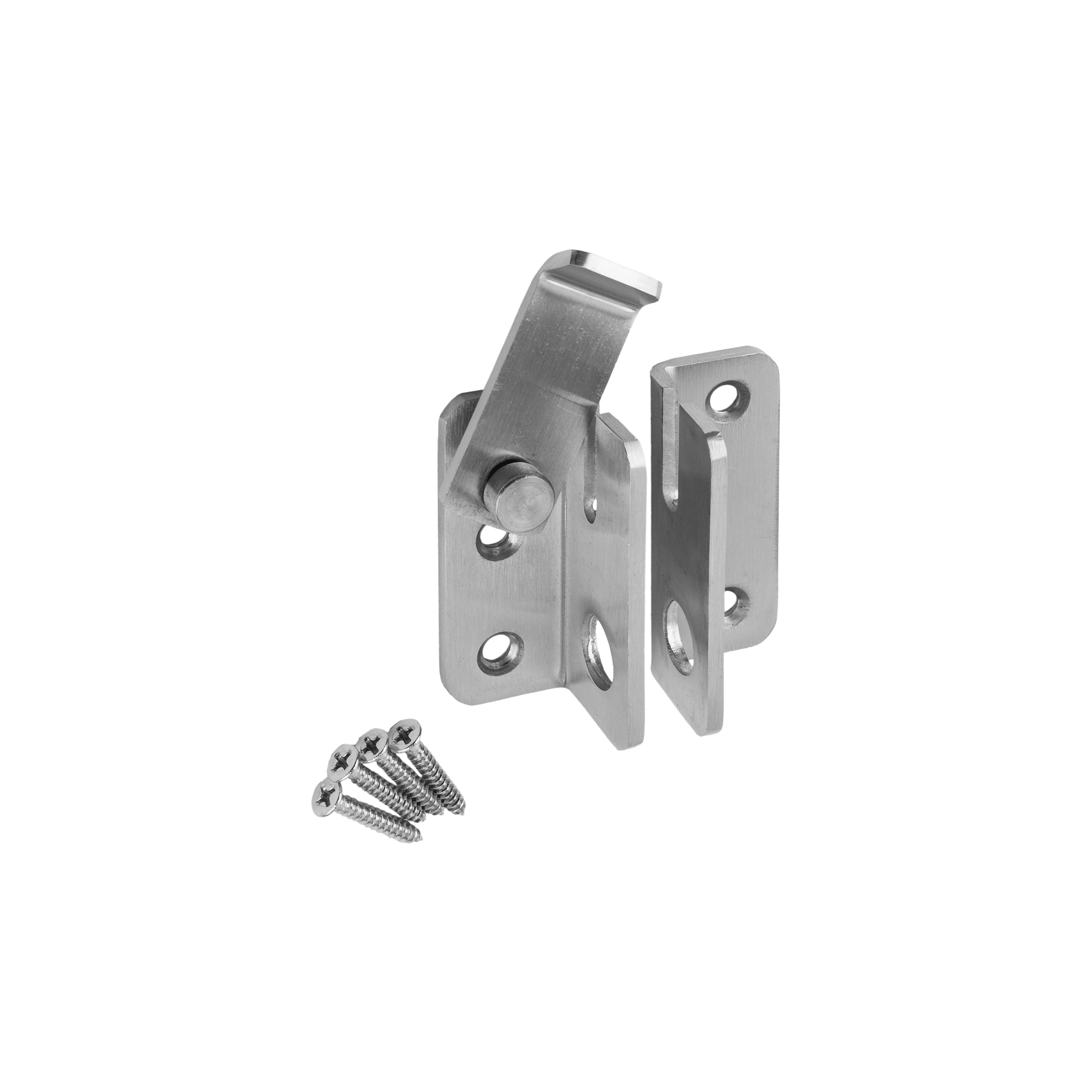Zasuwka nierdzewna INOX do furtki i bramy - WZK | Srebrny | 52 mm Zasuwka nierdzewna INOX do furtki i bramy - WZK | Srebrny | 52 mm