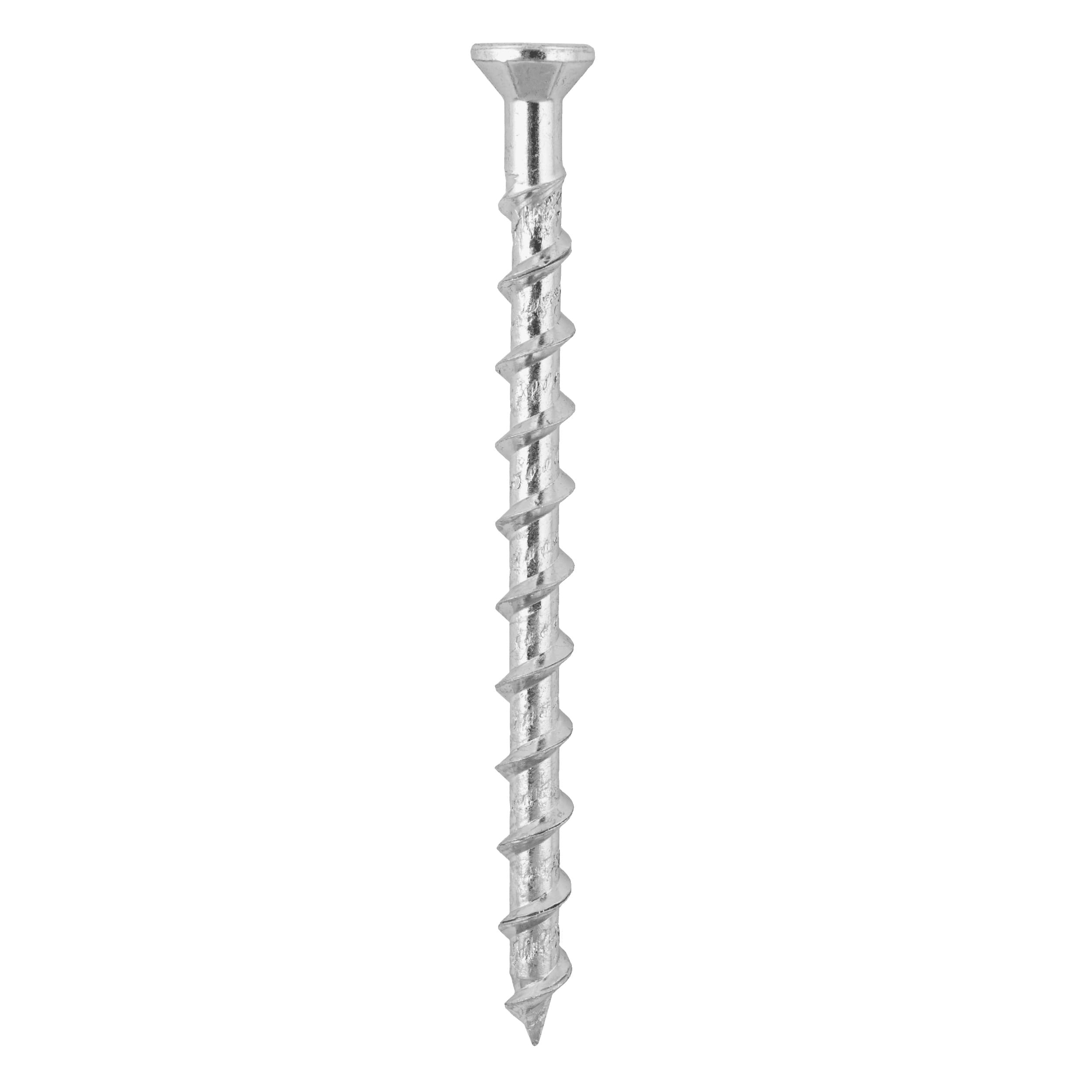 Wkręty do gazobetonu z łbem stożkowym TORX - GS | 8 x 100 mm | Srebrny | 50 szt Wkręty do gazobetonu z łbem stożkowym TORX GS, 8x100 mm, srebrny, 50 szt., Hartowana stal węglowa.