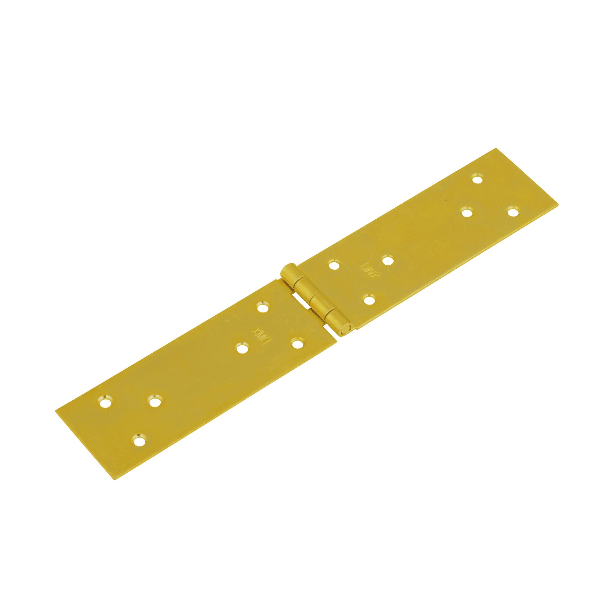 Zawias płaski budowlany splatany Z 250/45, 250 mm, Złoty, 45 mm, 250x45x1,5 mm.