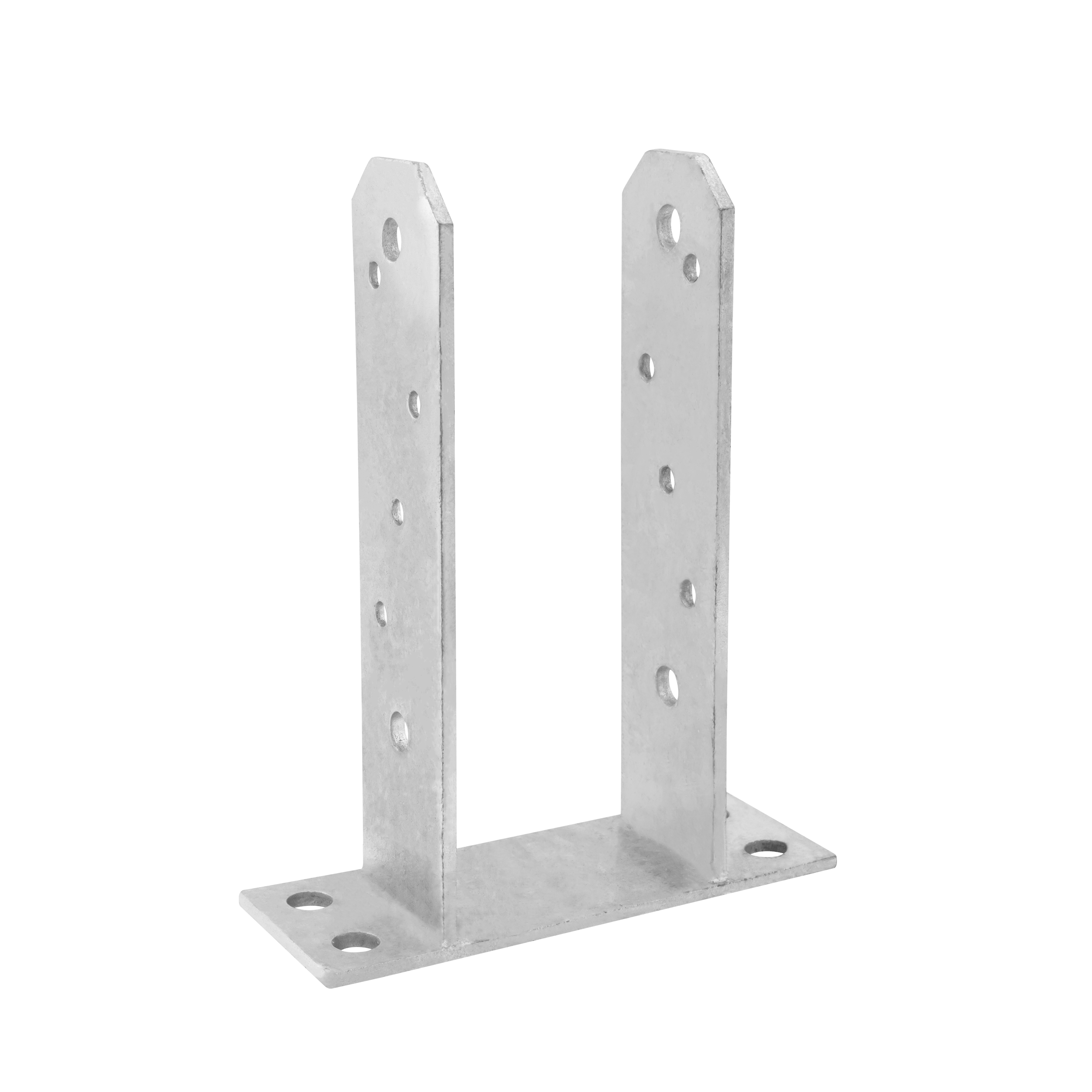 Podstawa słupa kotwa do betonu muru typu U - PST | 80 x 200 mm Podstawa słupa kotwa do betonu muru typu U PST, 80x200 mm, 81x200x50x5,0 mm, w zestawie elementów.