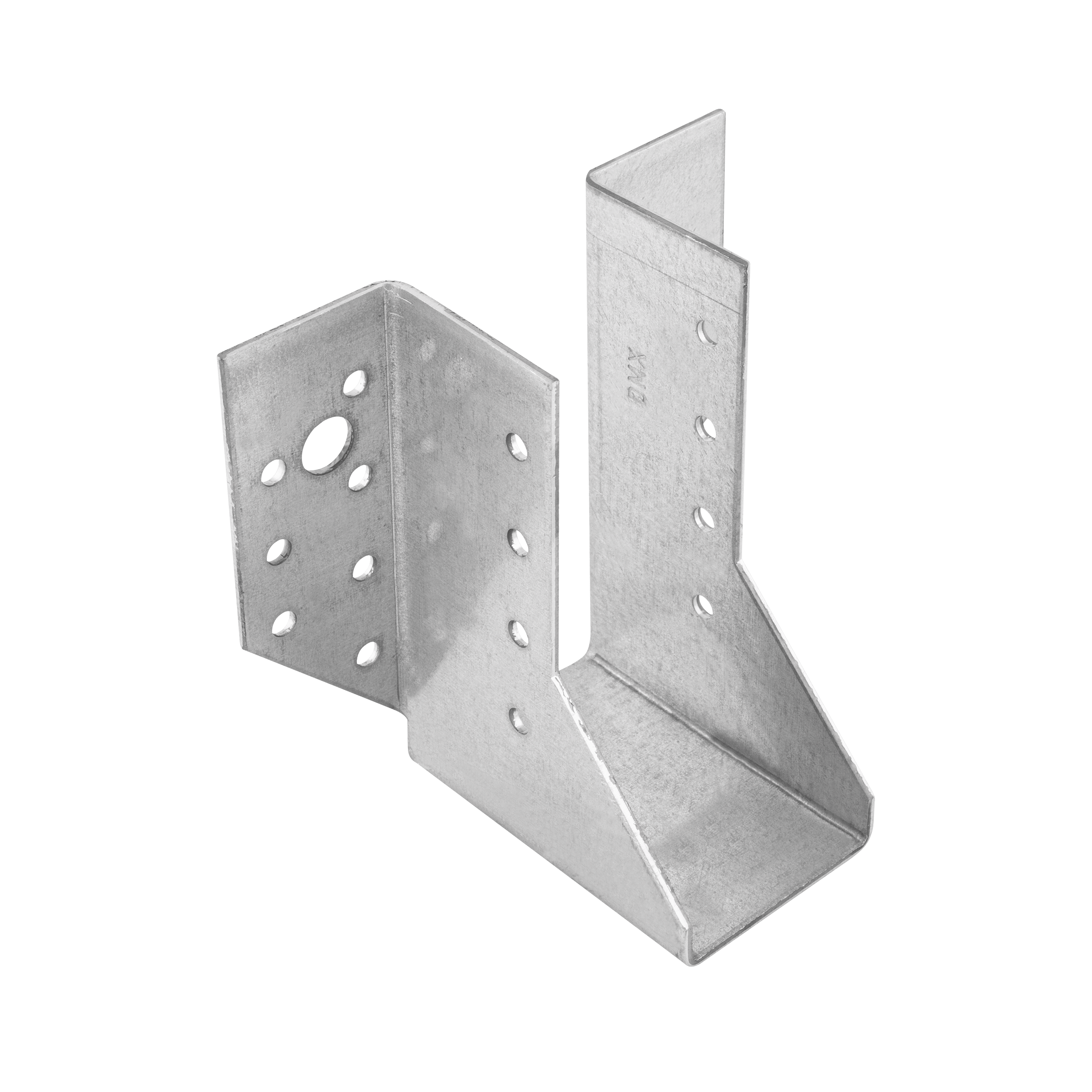 Wieszak belki uchwyt belki drewnianej WB 8, 45x108x75 mm, srebrny, 45x108x75x2,0 mm, Stal konstrukcyjna DX51D.
