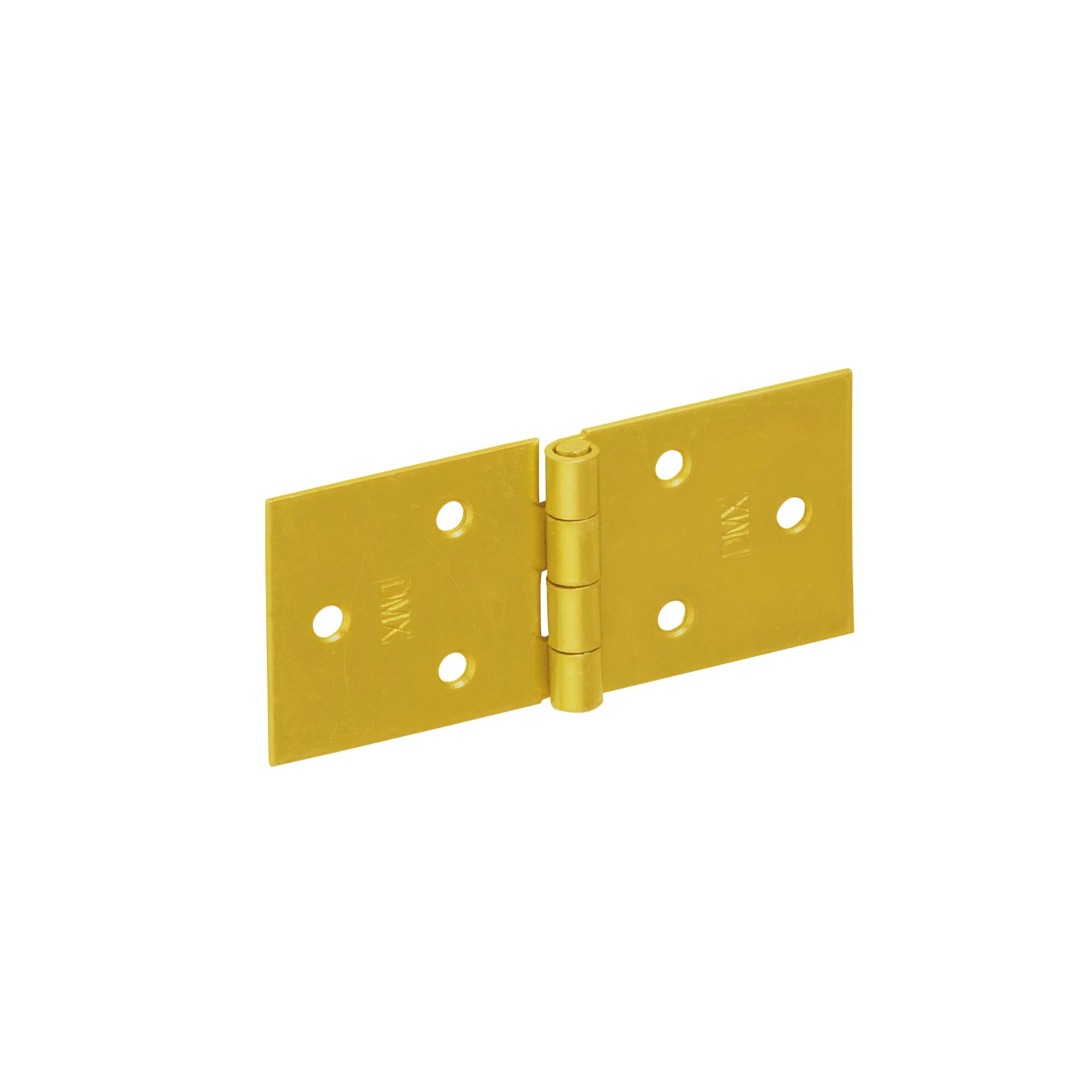 Zawias płaski budowlany splatany Z 100/35, 100 mm, Złoty, 35 mm, 100x35x1,5 mm.