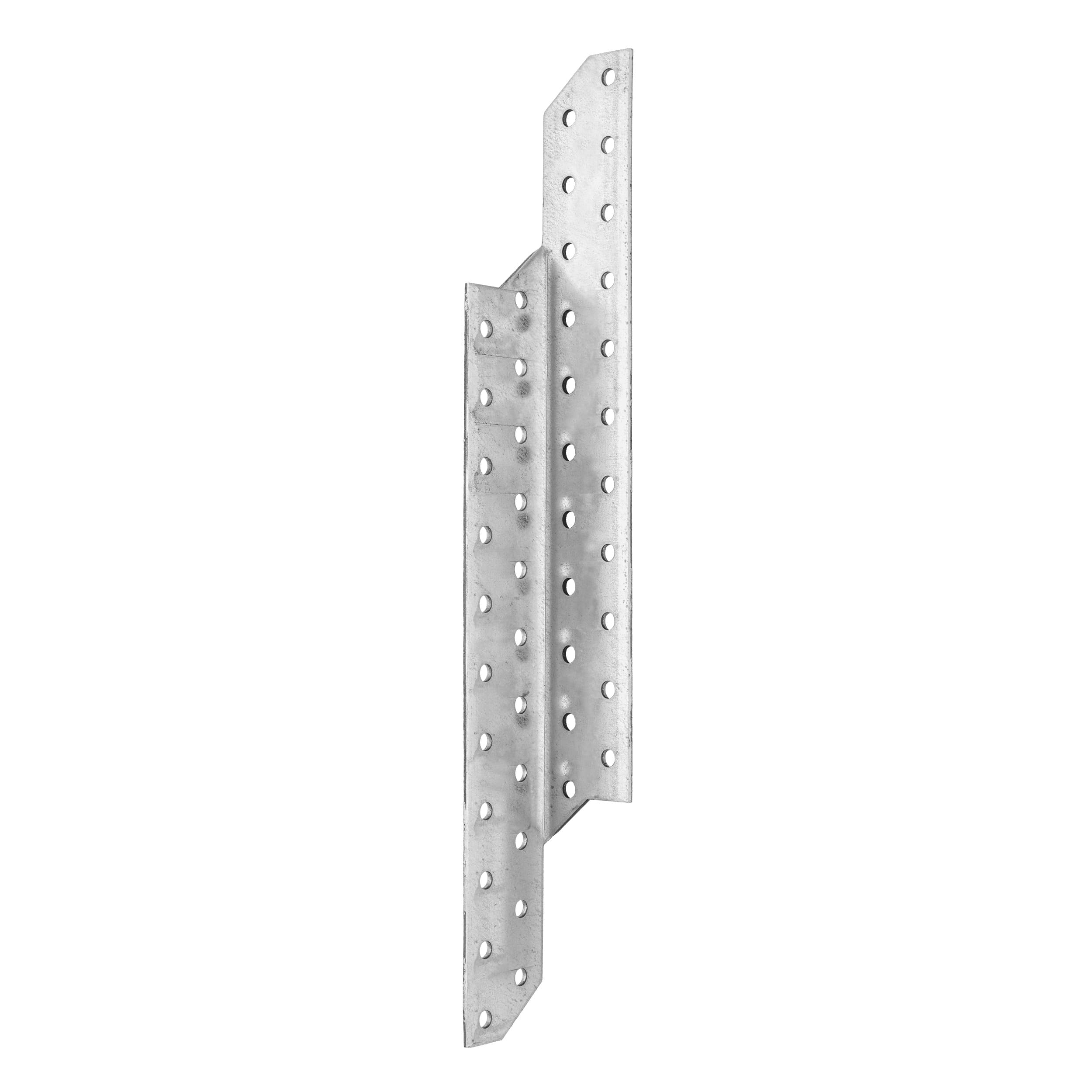 Łącznik krokwiowy lewy LK 7, 290x32 mm, 2 mm, srebrny, Stal konstrukcyjna DX51D 2.