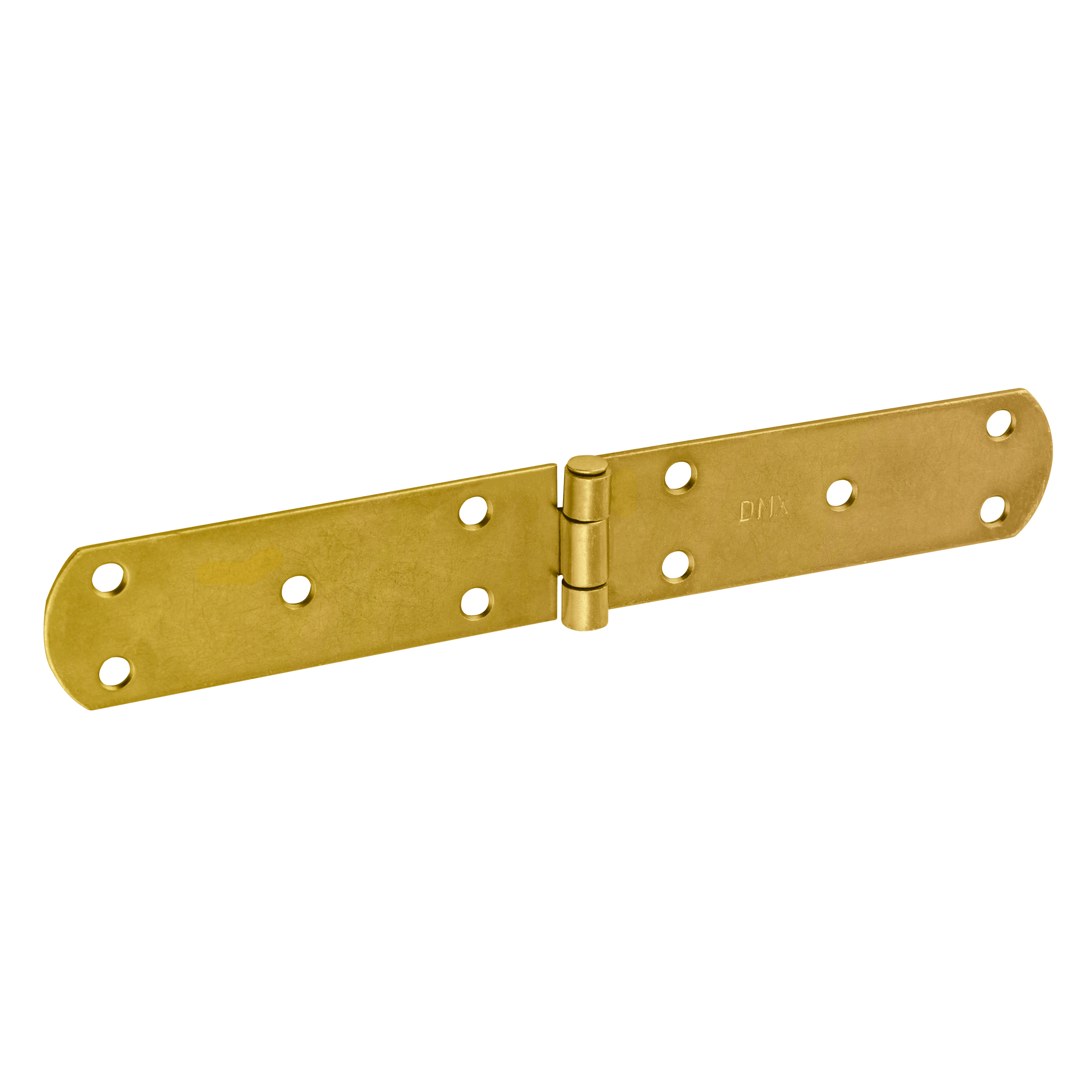 Zawias francuski pasowy płaski do drzwi i okiennic ZF 250, 250 mm, Złoty, 38 mm, 250x38x2,5 mm.