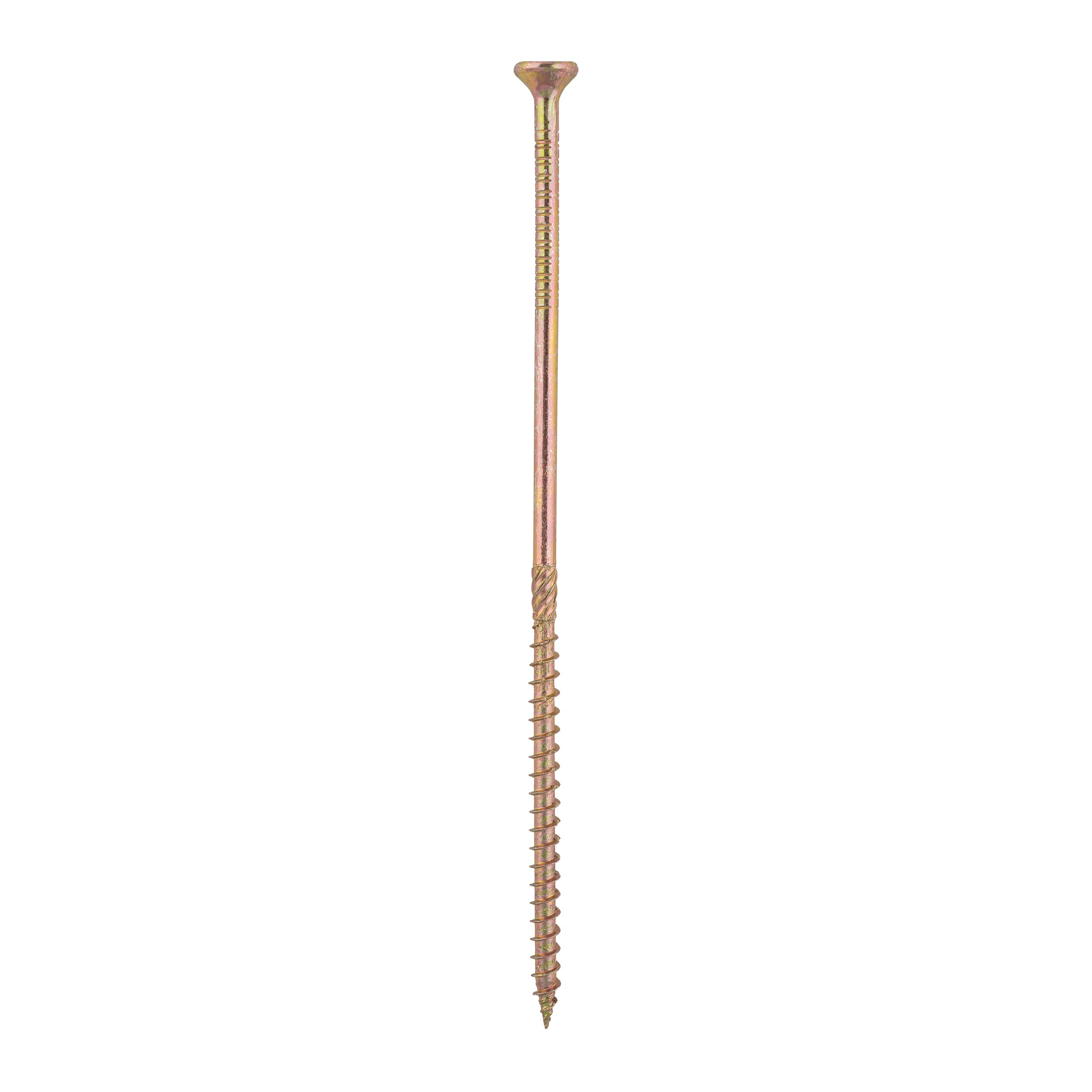 Wkręty ciesielskie do drewna stożkowe TORX - CS | 6 x 180 mm | Złoty | 100 szt Wkręty ciesielskie do drewna stożkowe TORX CS, 6x180 mm, Złoty, 100 szt., 6x180 mm.