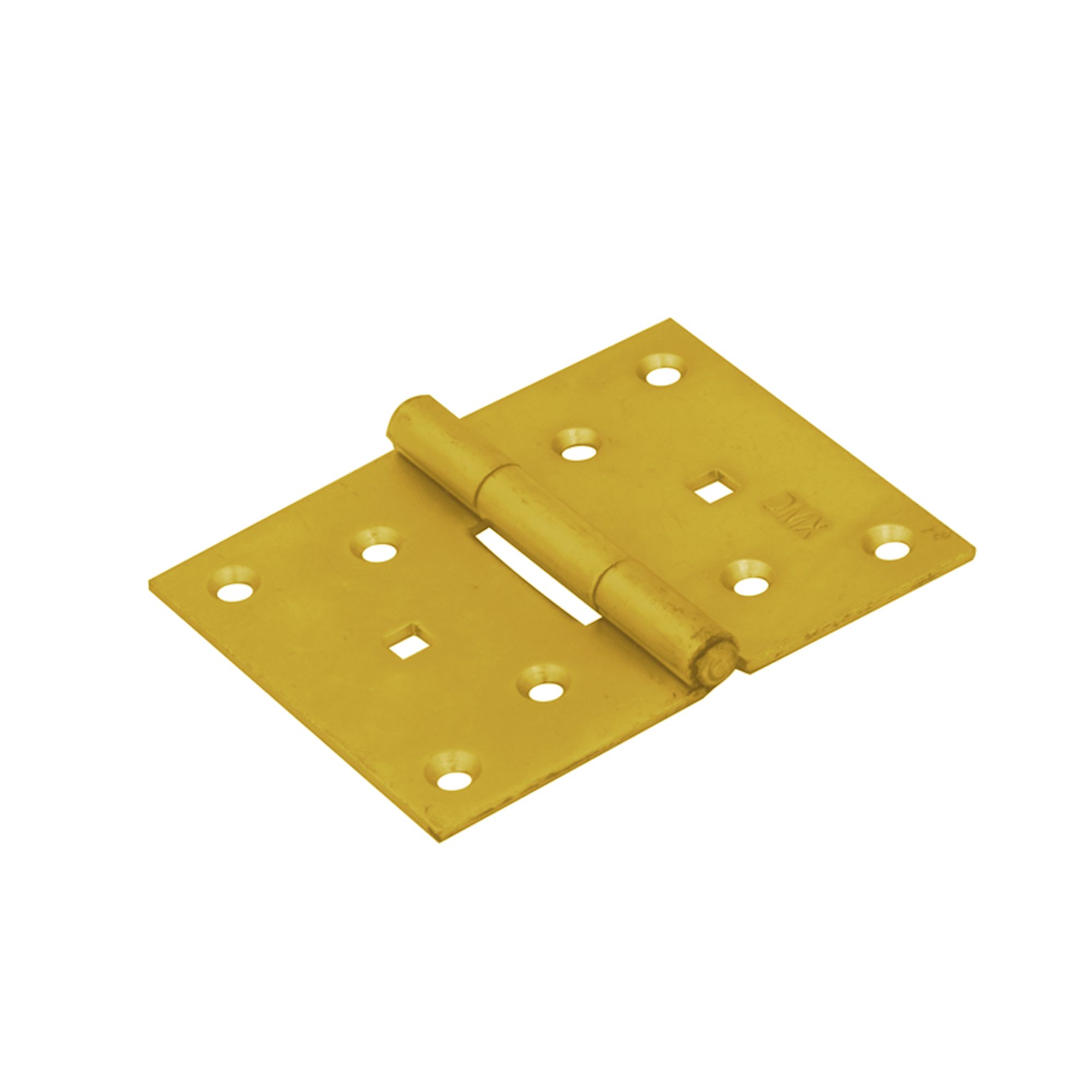 Zawias płaski budowlany splatany Z 115/90, 115 mm, Złoty, 90 mm, 115x90x2,5 mm.