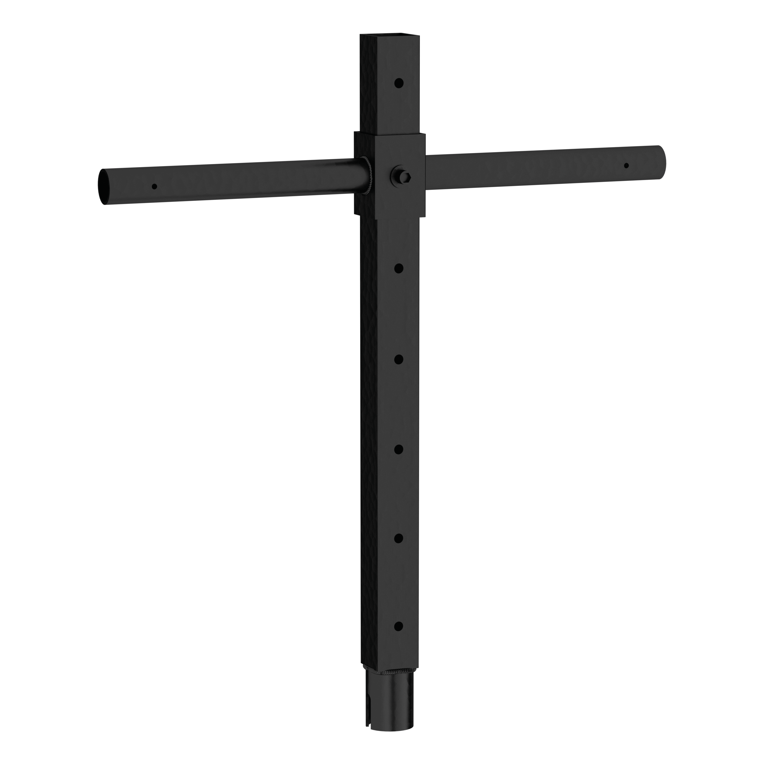 Klucz PWKT 62, do podstaw słupa wkręcanych typu T, 62x770x3,0 mm, w zestawie elementów.