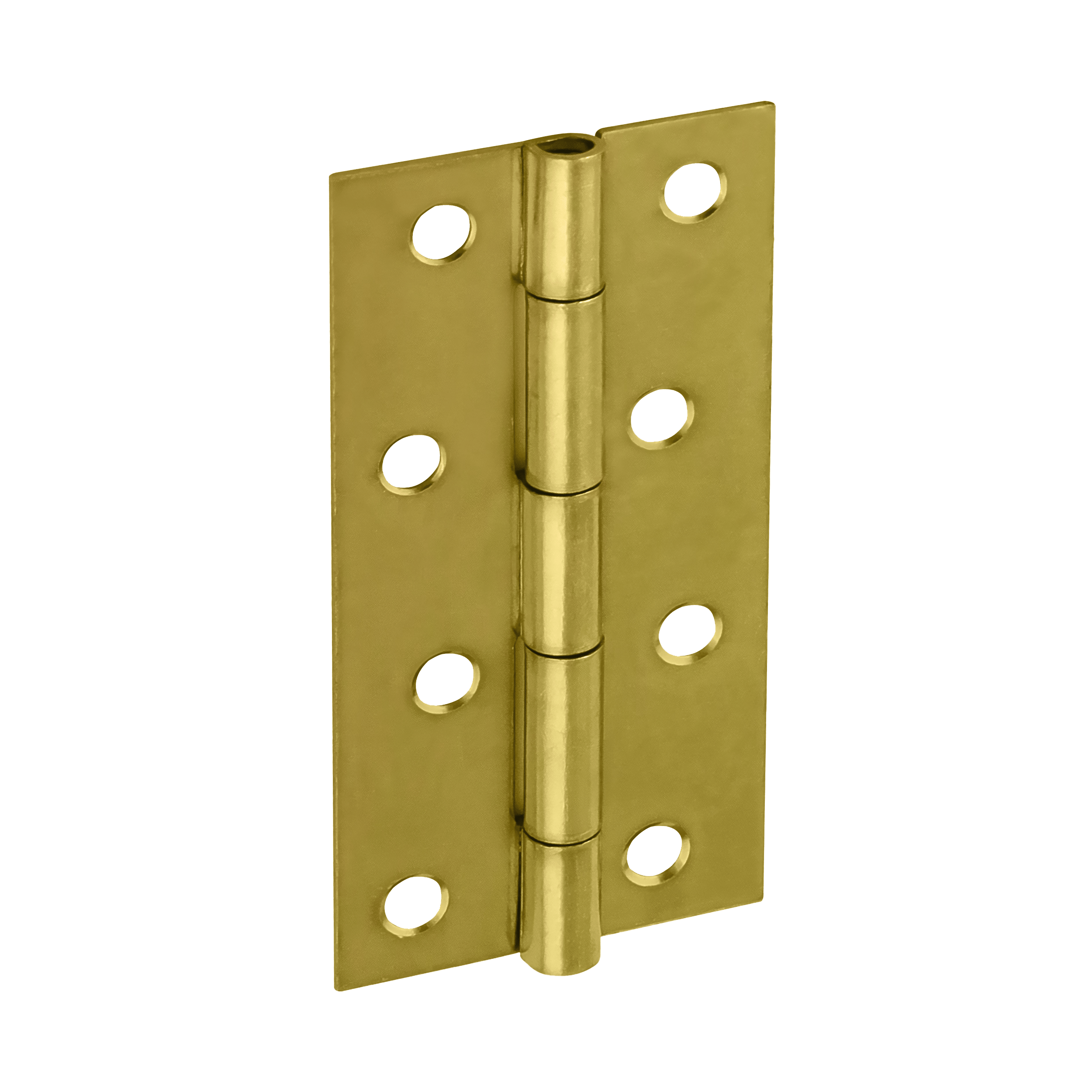 Zawias płaski budowlany splatany ZS 100, 100 mm, Złoty, 48 mm, 100x48x1,3 mm, ujęcie 2.
