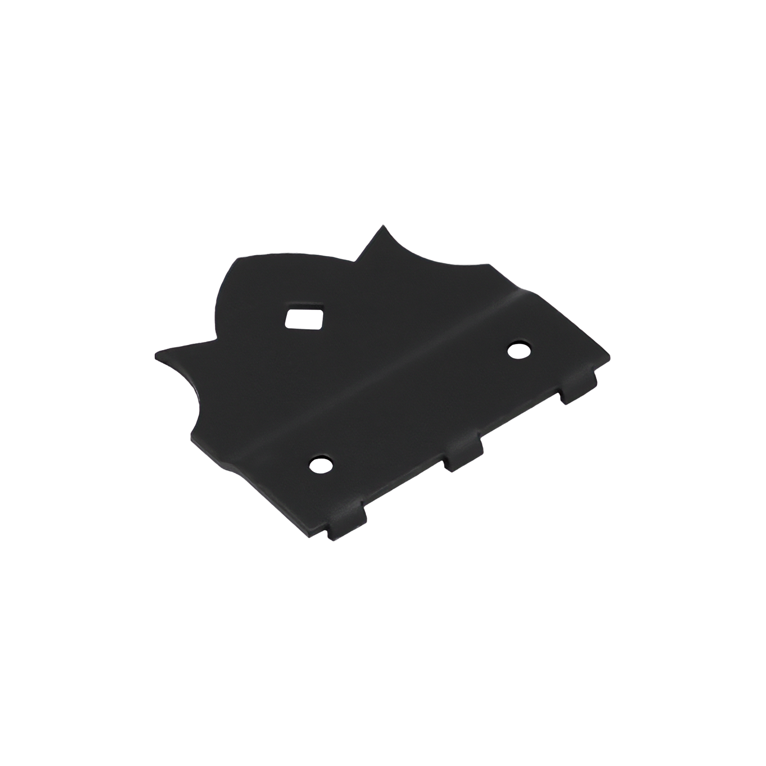 Zakończenie płytki ozdobne do pergoli - SDD 85B | 85x85 mm | czarny