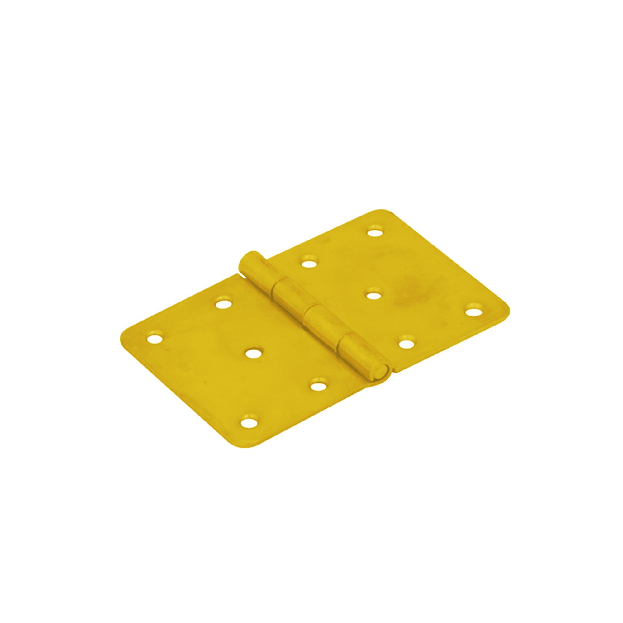 Zawias płaski budowlany splatany Z 100/25, 100 mm, Złoty, 25 mm, 100x25x1,5 mm.