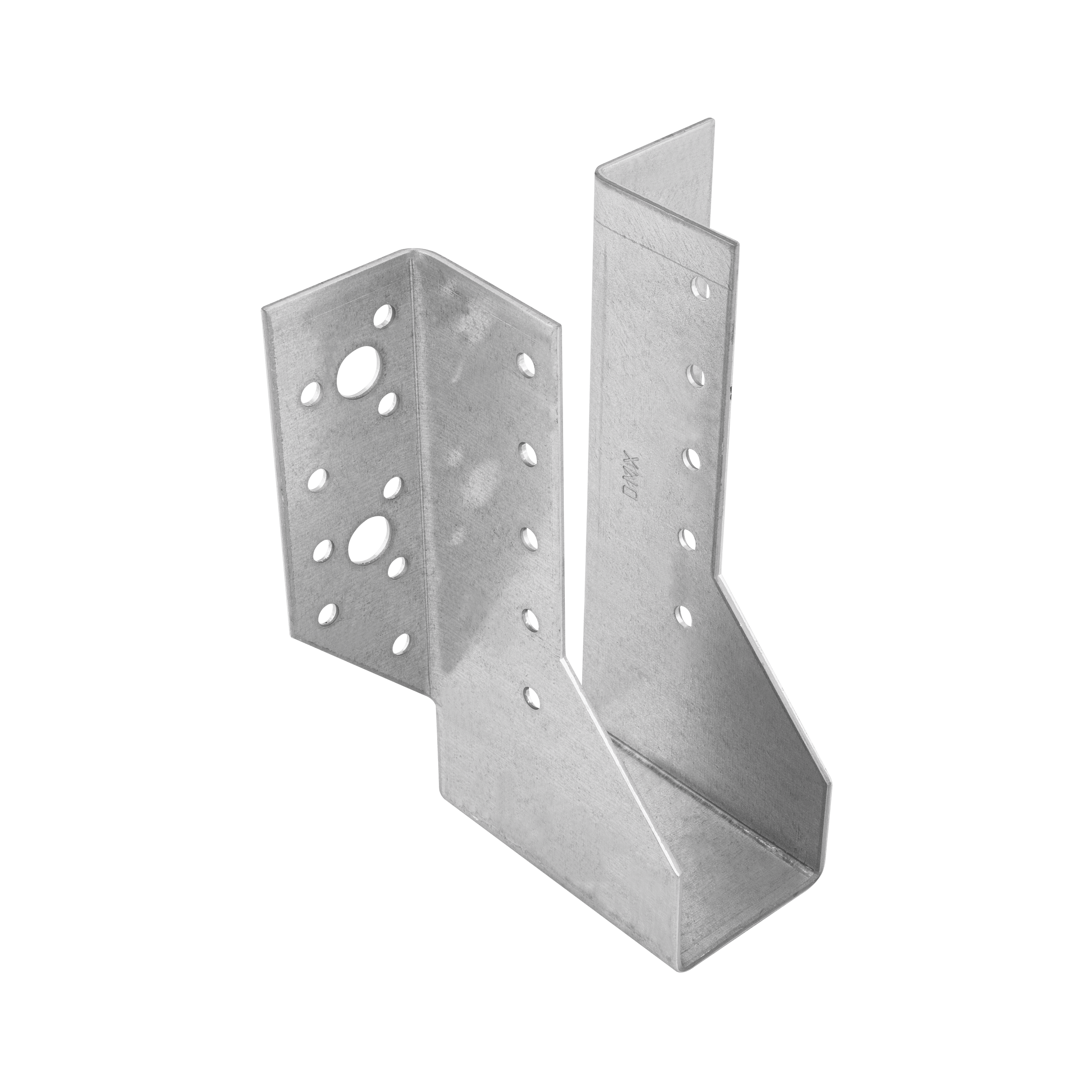 Wieszak belki uchwyt belki drewnianej - WB 6 | 41x140x75 mm | Srebrny
