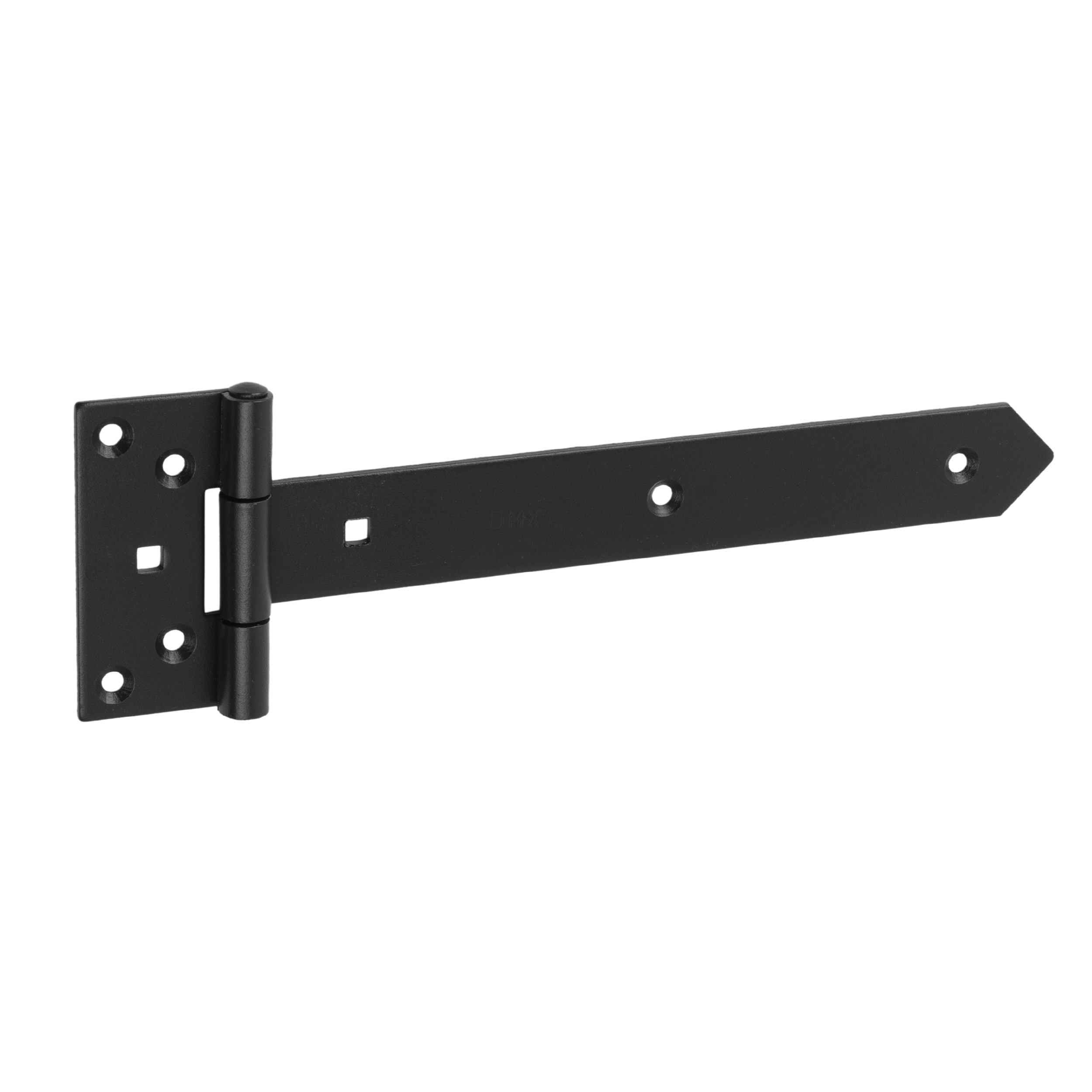 Zawias bramkowy do bramy furtki okiennic ZB 250, 250 mm, czarny, 250x45x90x3,0 mm, Stal konstrukcyjna DC01.