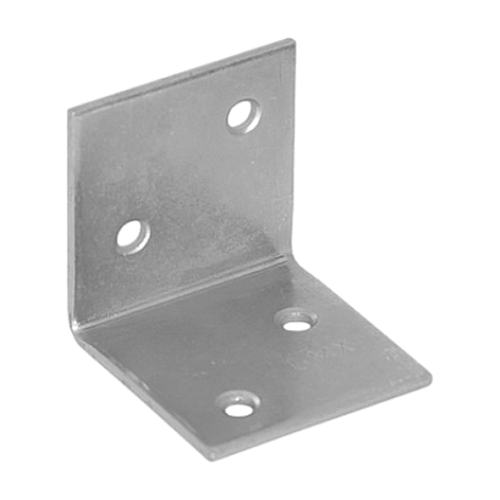 Kątownik uniwersalny szeroki KSO 2, 40x40x40 mm, 50 szt., 40x40x40x1,5 mm, srebrny, Stal konstrukcyjna DX51D 2.