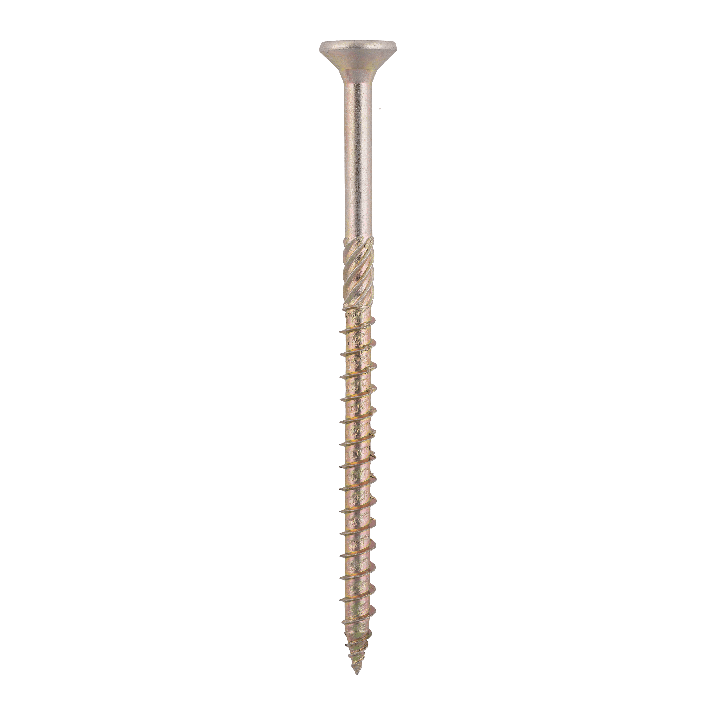 Wkręty ciesielskie do drewna stożkowe TORX - CS | 6 x 100 mm | Złoty | 100 szt Wkręty ciesielskie do drewna stożkowe TORX CS, 6x100 mm, Złoty, 100 szt., 6x100 mm.