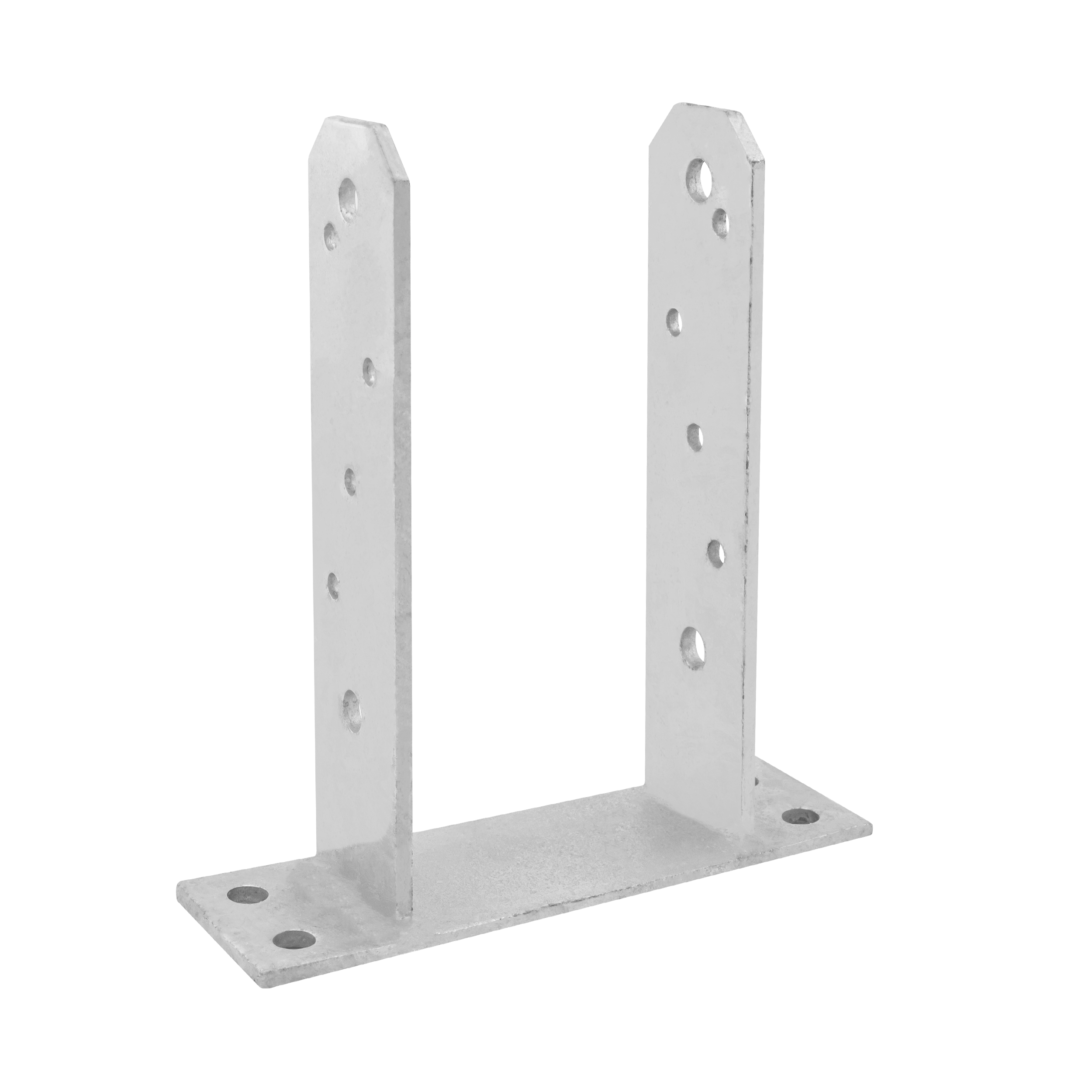 Podstawa słupa kotwa do betonu muru typu U - PST | 100 x 200 mm Podstawa słupa kotwa do betonu muru typu U PST, 100x200 mm, 101x200x50x5,0 mm.