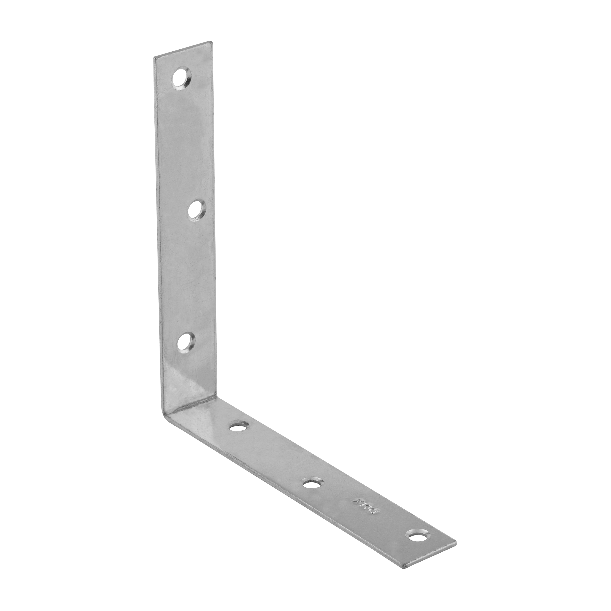 Kątownik meblowy stolarski wąski KW 125, 125x125x22 mm, 20 szt., 125x125x22x2,0 mm, Stal konstrukcyjna DC01, srebrny, w zestawie elementów.