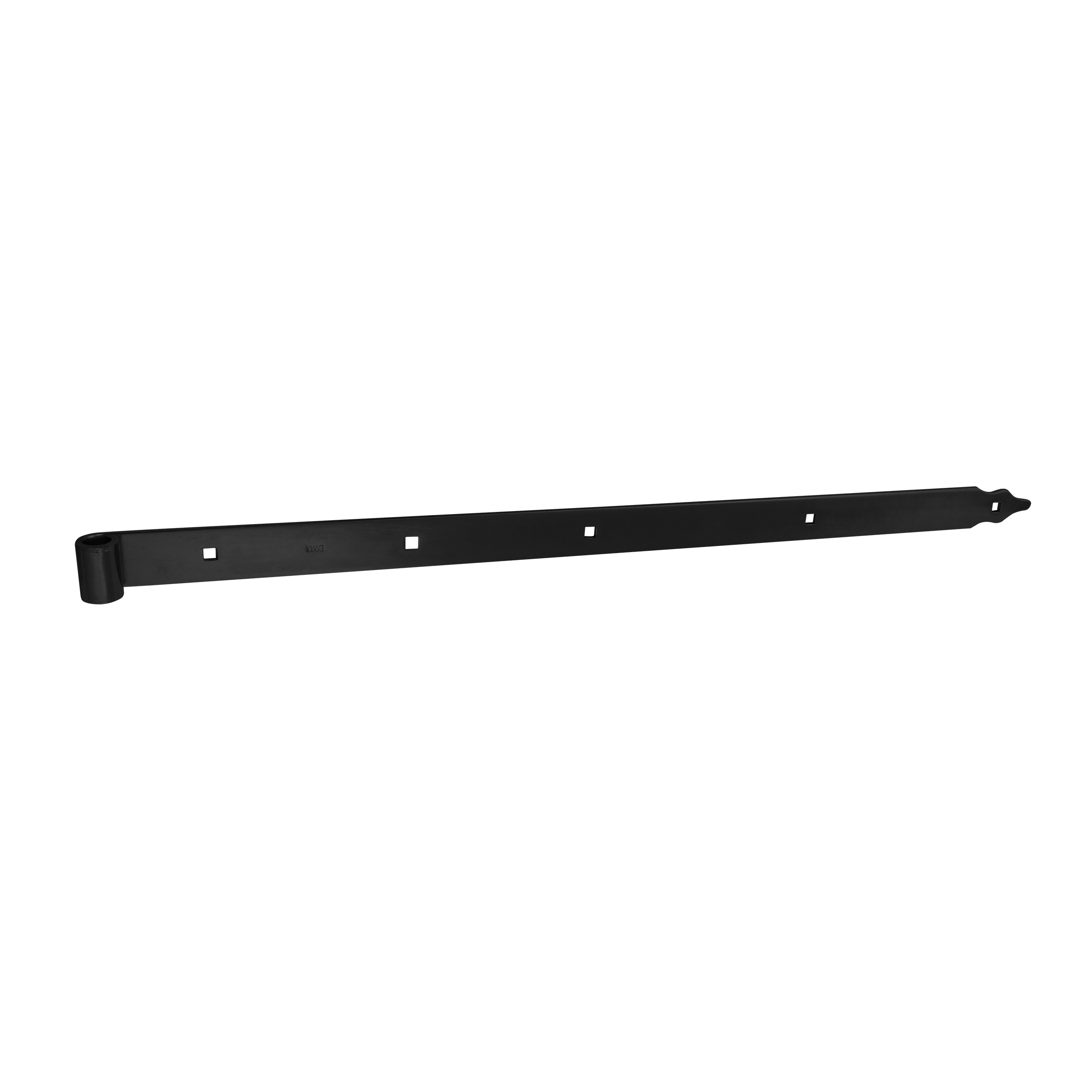 Zawias pasowy do bram ZP 800/16, 800 mm, czarny, 16 mm, 800x40x5,0 mm.
