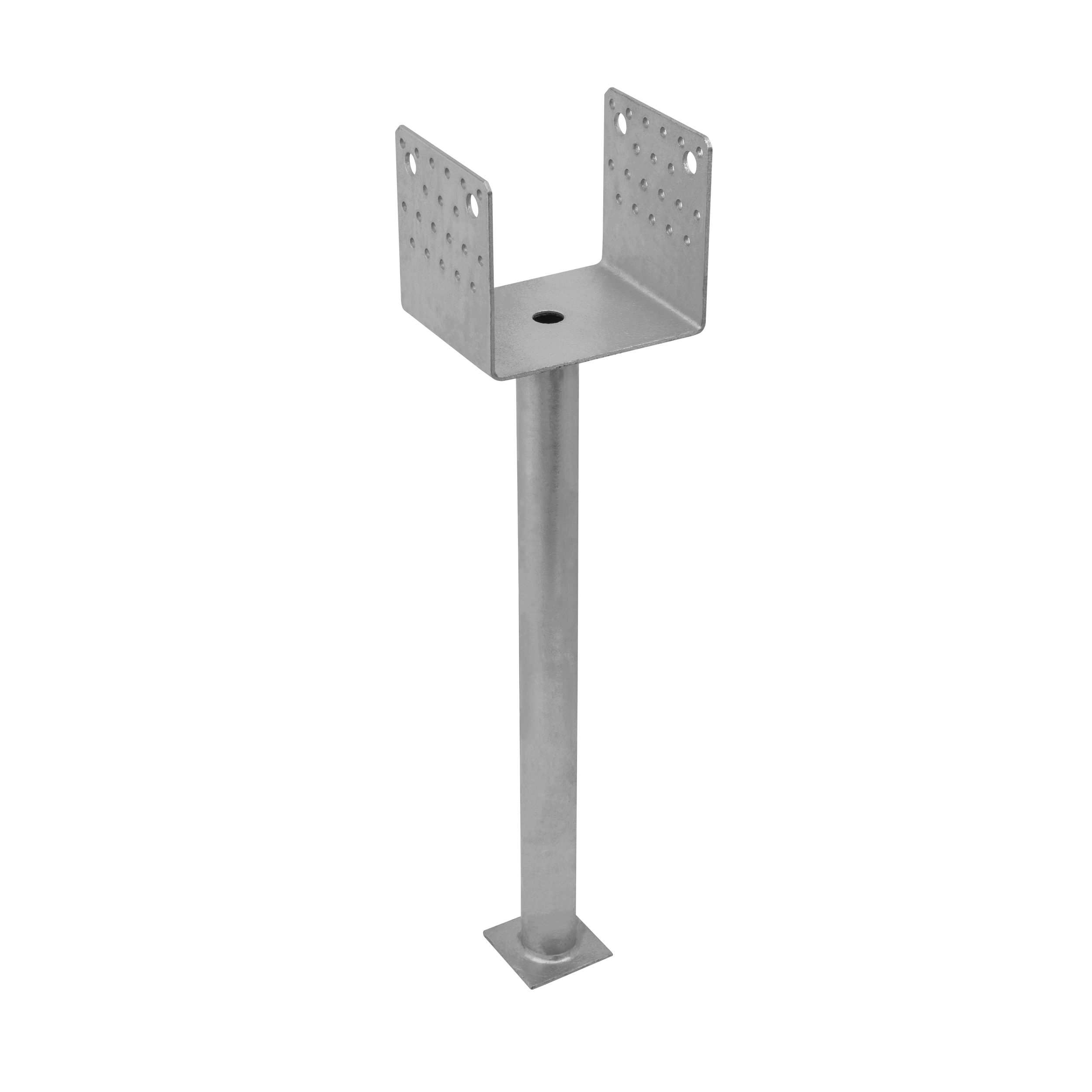 Podstawa słupa typ U wielopunktowa długa rura PSS 140 R500, 140x629 mm, 141x629x120x4,0 mm 140.