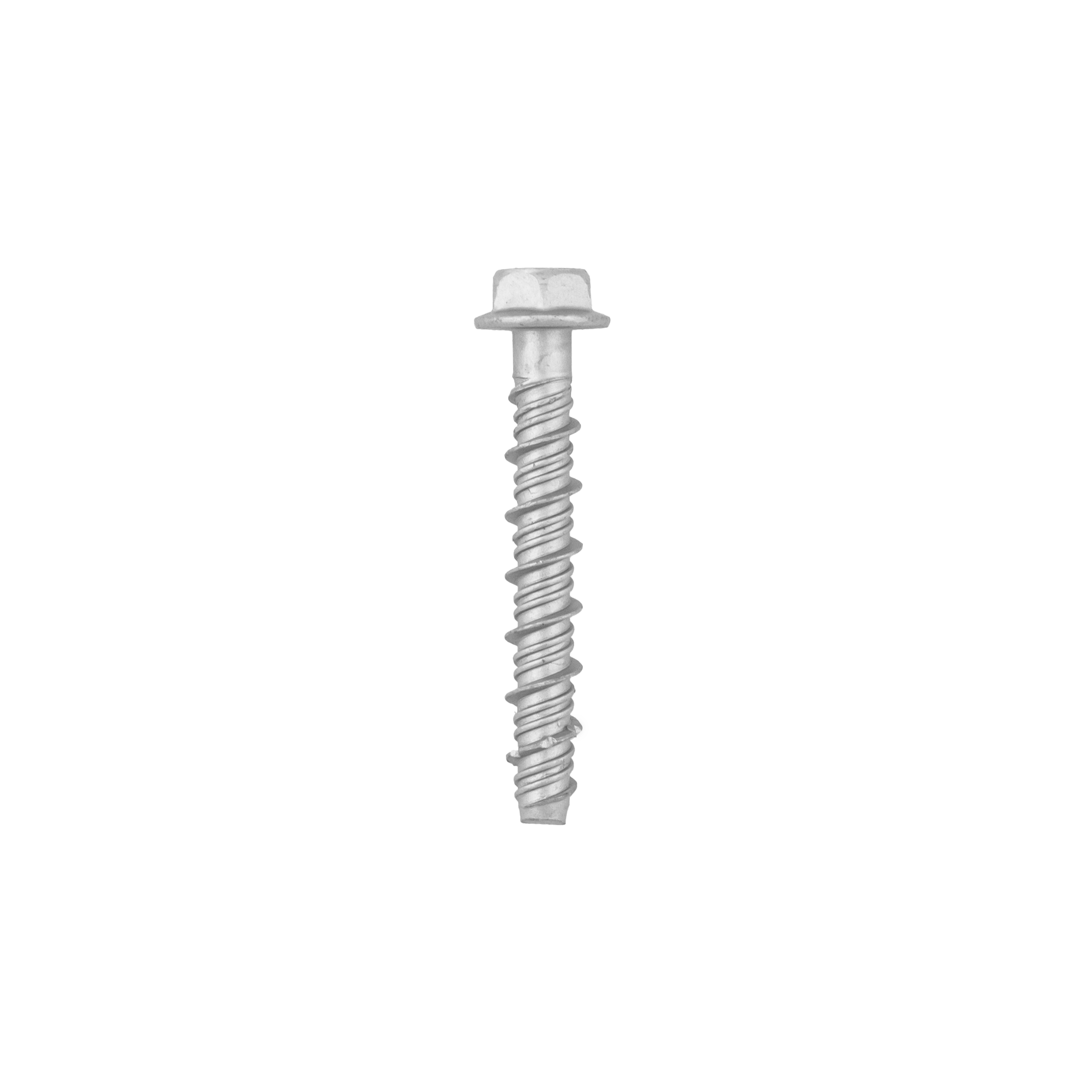 Śruby do betonu z łbem sześciokątnym PBW, 10, 5x65 mm, srebrny, 50 szt., 5x65 mm, Hartowana stal węglowa.