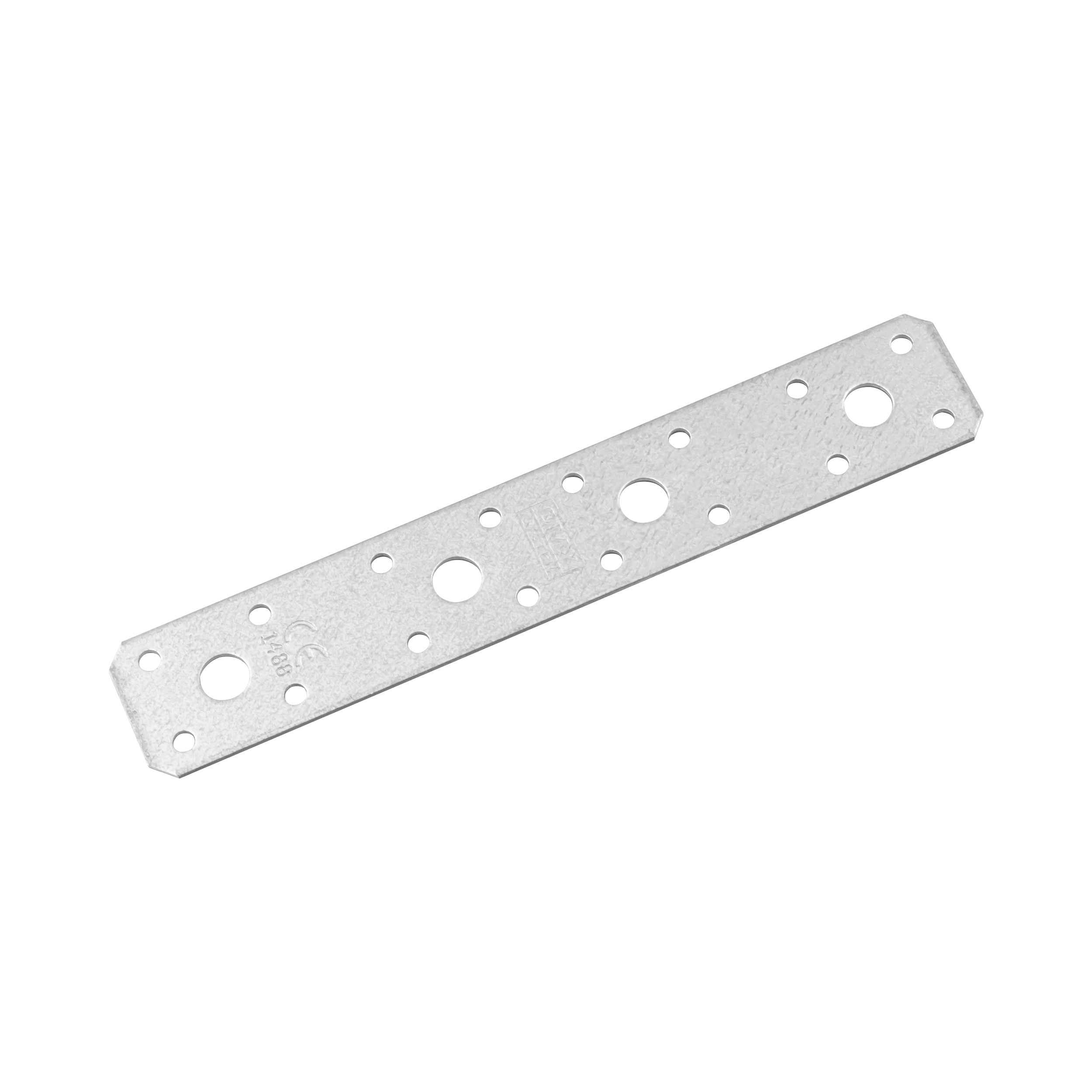 Łącznik płaski płaskownik LP 3, 200x35 mm, 2, 5 mm, 200x35x2,5 mm, Stal konstrukcyjna DX51D, srebrny, w zestawie elementów.