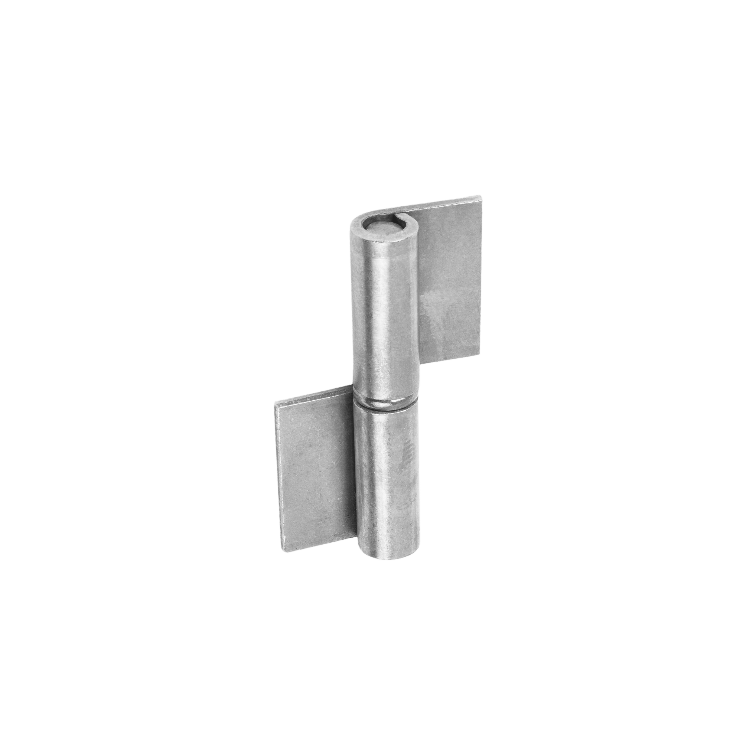 Zawias skrzydłowy dwudzielny do spawania do bramy furtki ZMP 70, 70 mm, 70x30x3,0 mm, Stal.