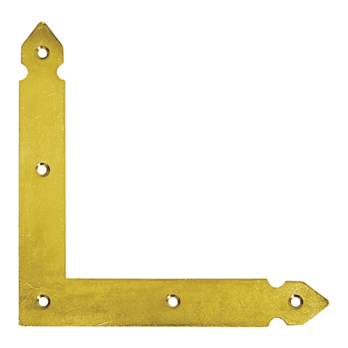 Narożnik okienny montażowy ozdobny - NAO 1 | 150x25 mm | 2 mm | Złoty
