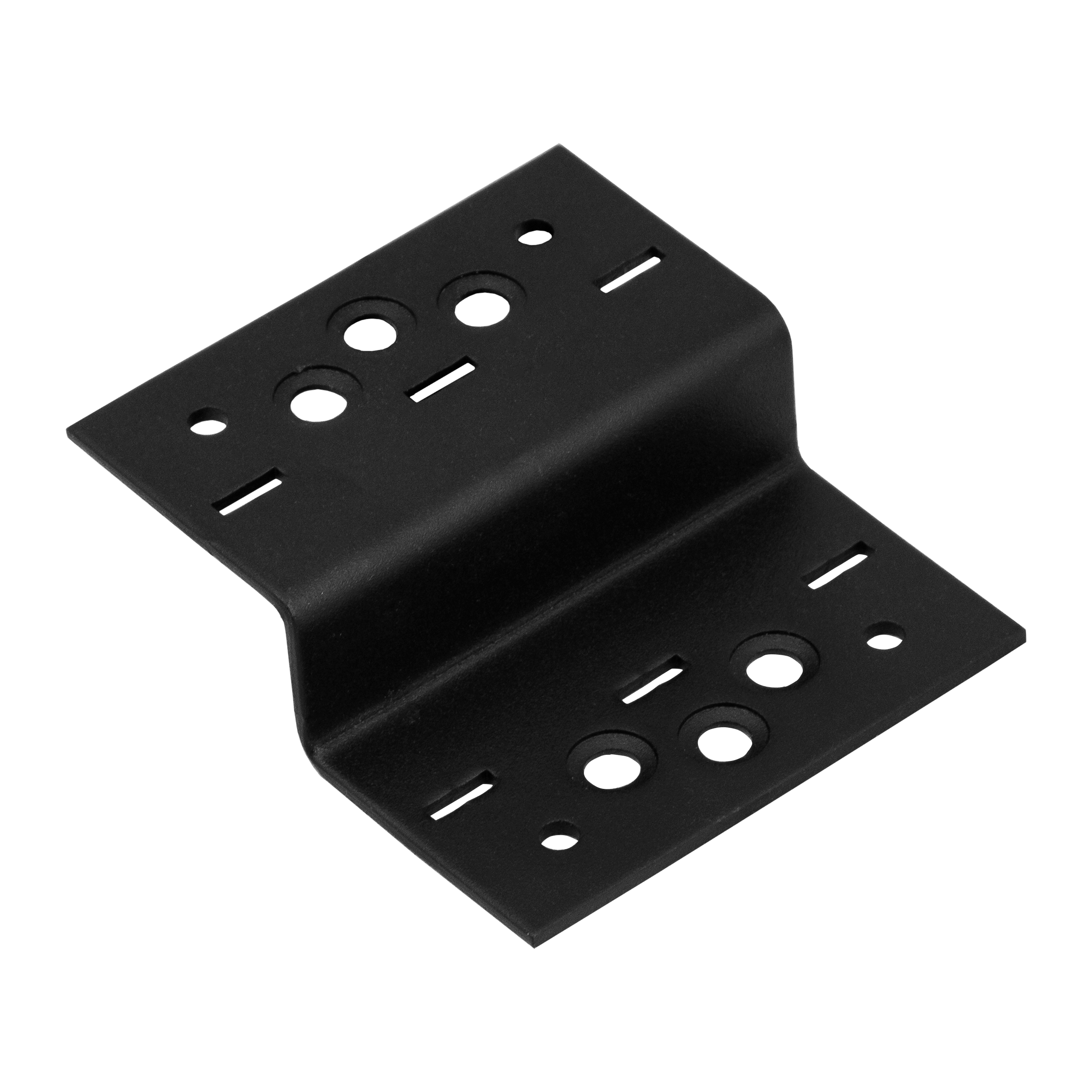 Łącznik typu Z ozdobny do pergoli - SDLZ 1 | 98x85x28 mm | czarny