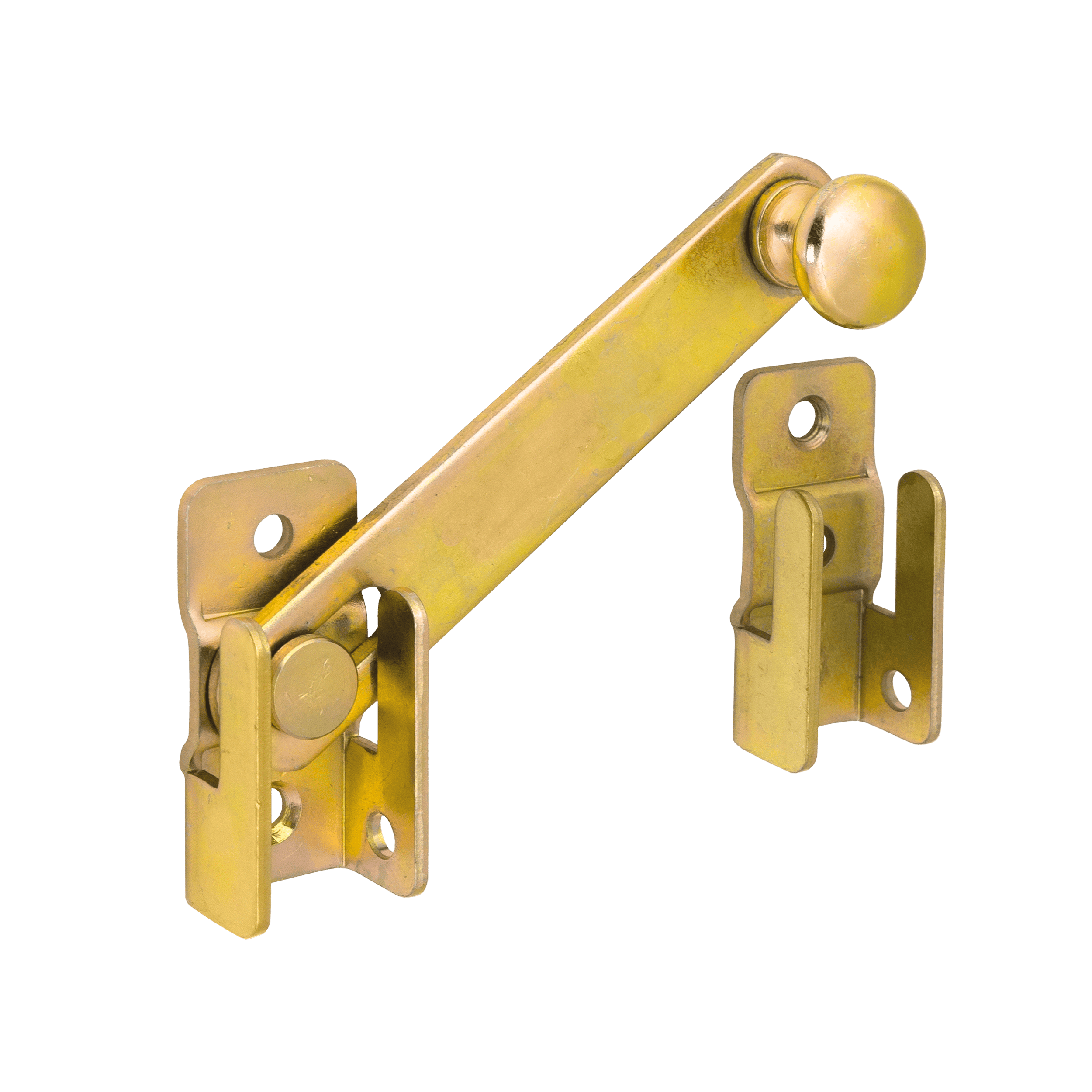 Zasuwka do bramy i furtki zamknięcie - WOG | Złoty | 120 mm Zasuwka do bramy i furtki zamknięcie - WOG | Złoty | 120 mm