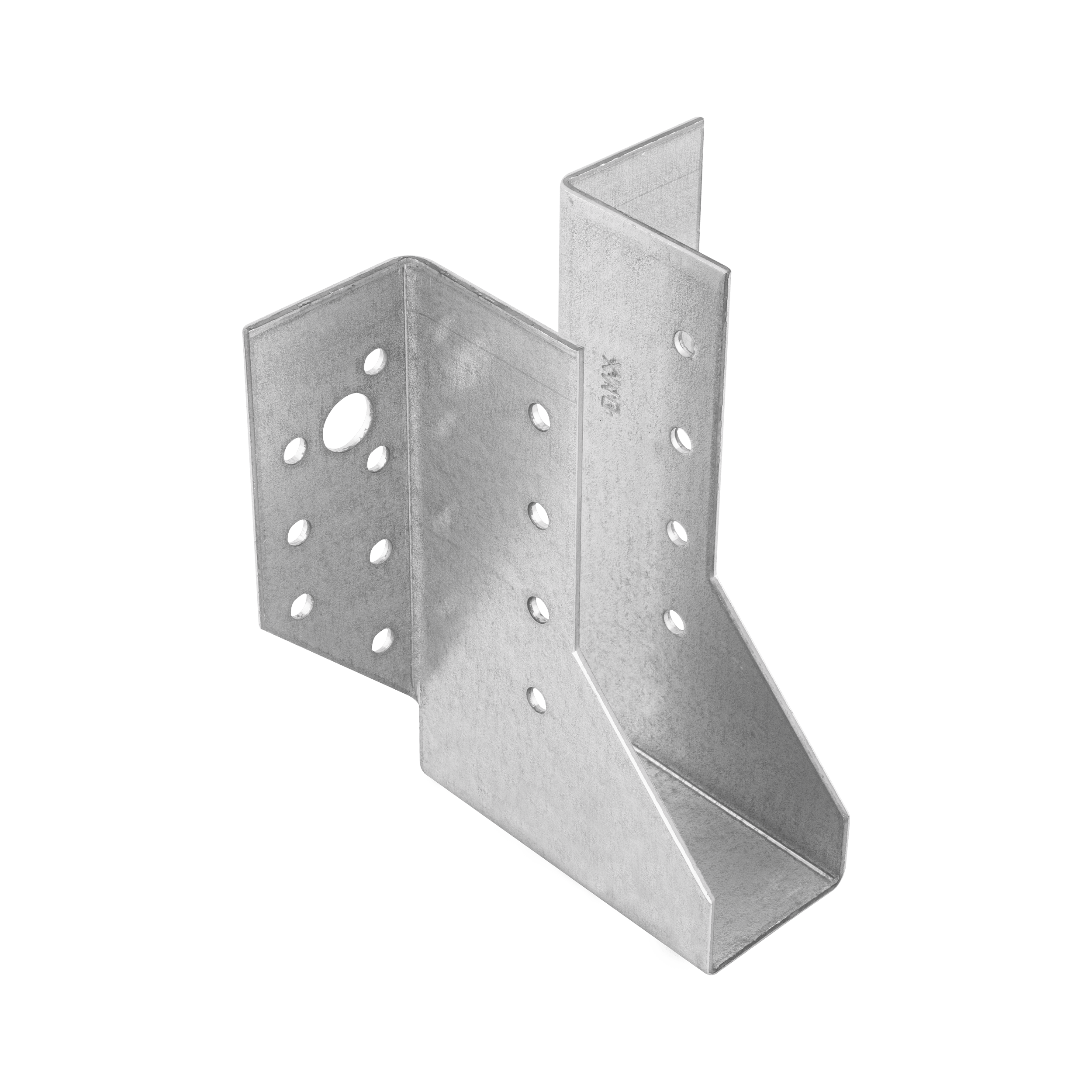 Wieszak belki uchwyt belki drewnianej WB 44, 32x114x75 mm, srebrny, 32x114x75x2,0 mm, Stal konstrukcyjna DX51D.