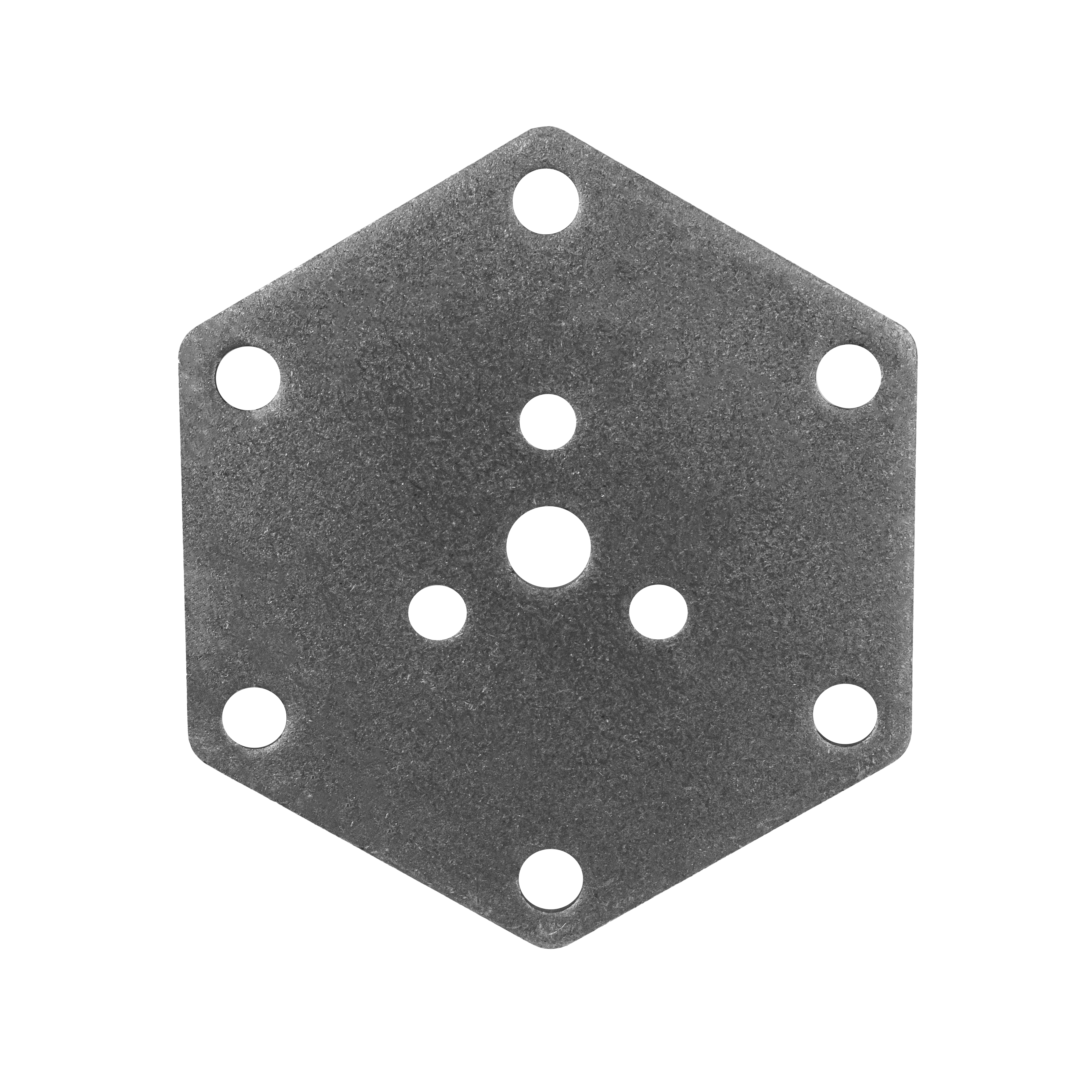 Flansza PWH 1, sześciokątna do PWM - surowa 160x8,0 mm, w zestawie elementów.