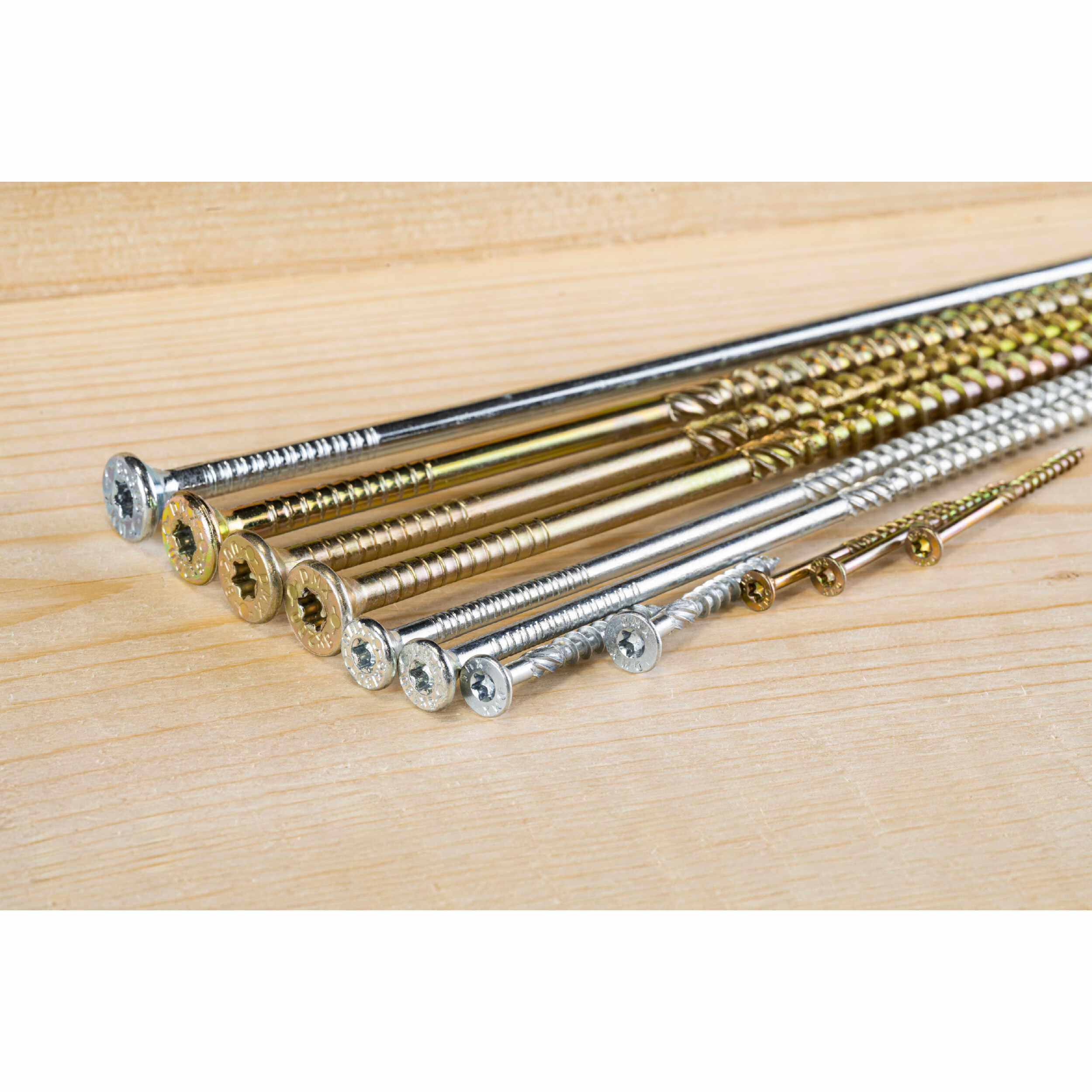 Wkręty ciesielskie do drewna stożkowe TORX - CS | 8 x 200 mm | Srebrny | 50 szt Wkręty ciesielskie do drewna stożkowe TORX - CS | 8 x 200 mm | Srebrny | 50 szt