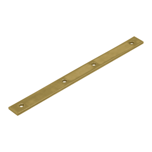 Łącznik wąski uniwersalny stalowy LW 6, 243xx20 mm, 20 szt., 243x20x4,0 mm, Złoty, Stal konstrukcyjna S235 2.