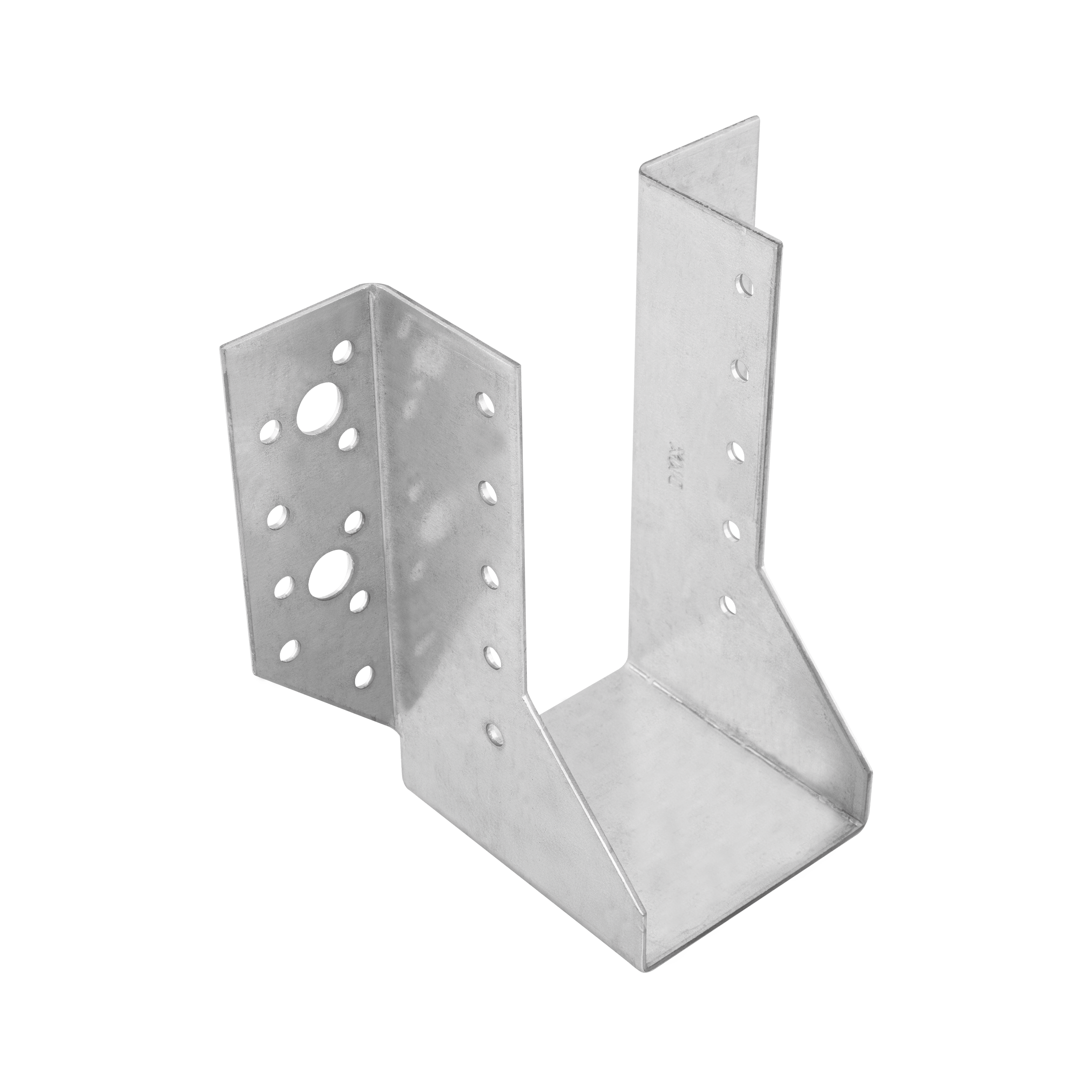 Wieszak belki uchwyt belki drewnianej WB 20, 64x128x75 mm, srebrny, 64x128x75x2,0 mm, Stal konstrukcyjna DX51D.