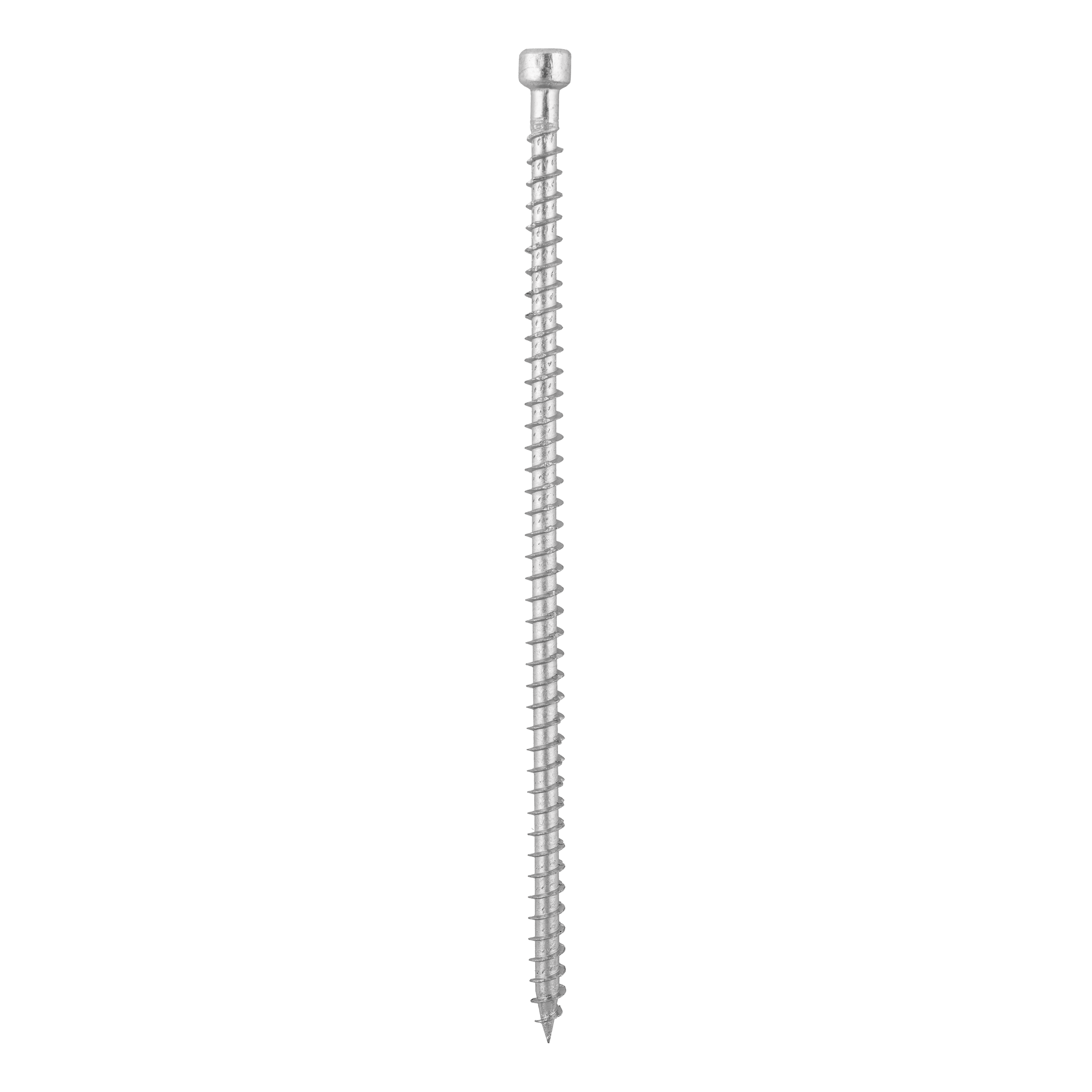 Wkręty z pełnym gwintem konstrukcyjne z łbem walcowym TORX CPW, 6x160 mm, srebrny, 100 szt., 6x160 mm, Hartowana stal węglowa.