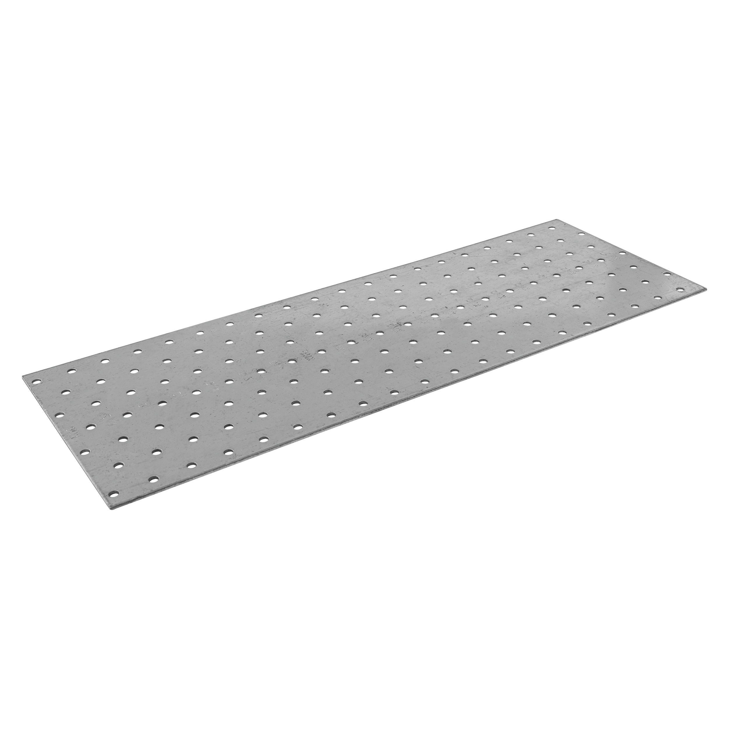 Płytka perforowana płaskownik PP 22, 400x140 mm, 2 mm, 140x400x2,0 mm, Stal konstrukcyjna DX51D, srebrny, w zestawie elementów.