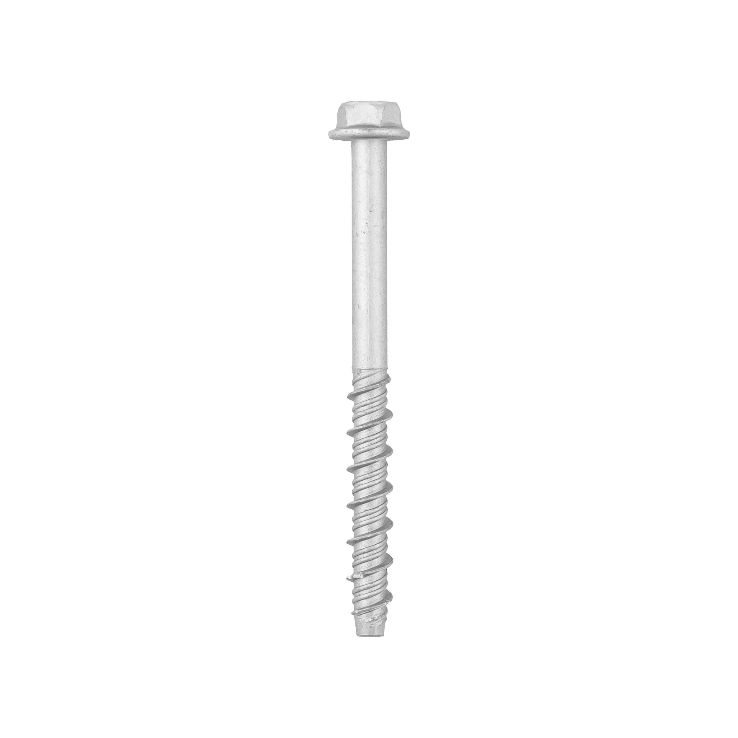 Śruby do betonu z łbem sześciokątnym PBW, 10, 5x110 mm, srebrny, 50 szt., 5x110 mm, Hartowana stal węglowa.