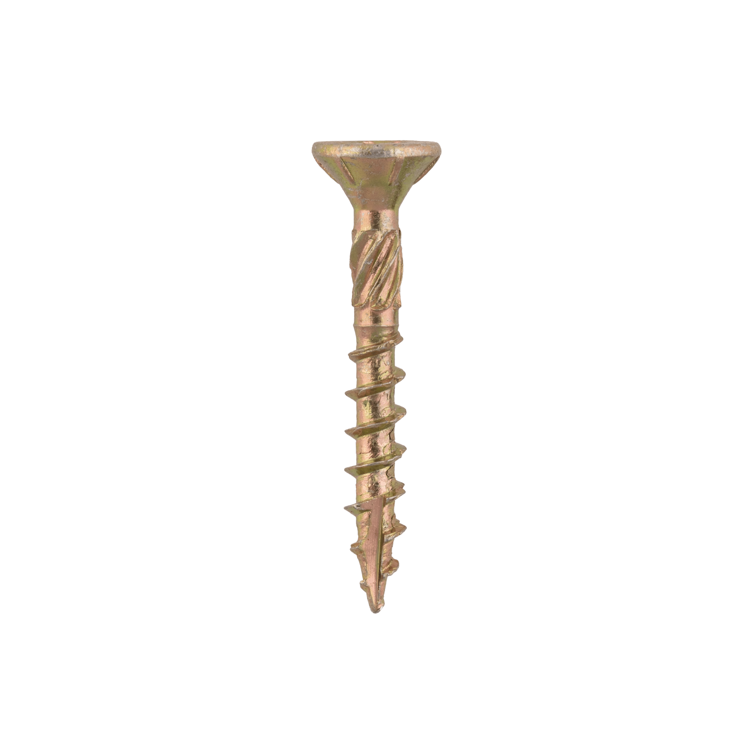 Wkręty ciesielskie do drewna stożkowe TORX - CS | 4 x 30 mm | Złoty | 200 szt Wkręty ciesielskie do drewna stożkowe TORX - CS | 4 x 30 mm | Złoty | 200 szt